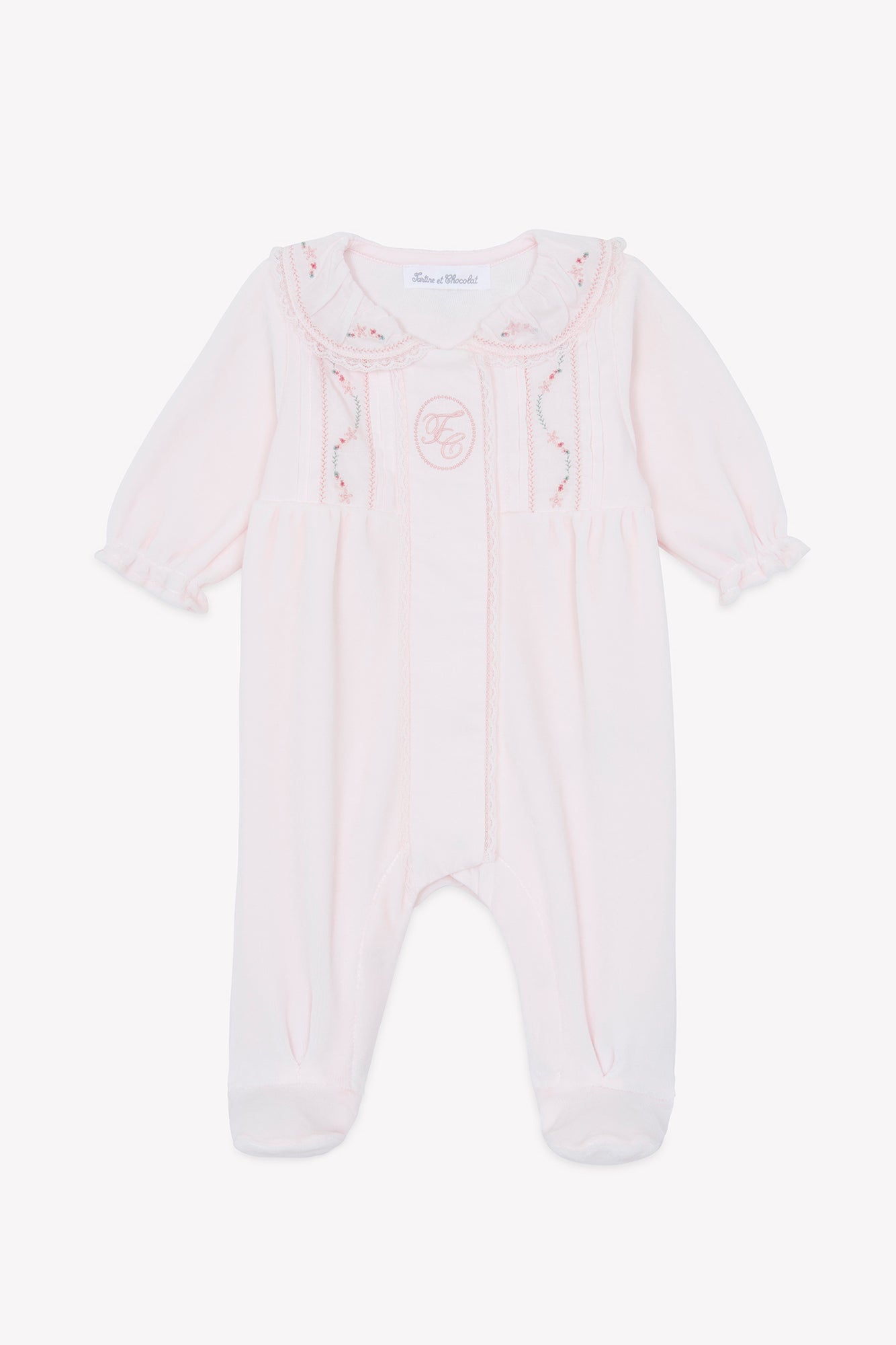 Babygrows - Baby Night Pale Pink Pale pink / 3M