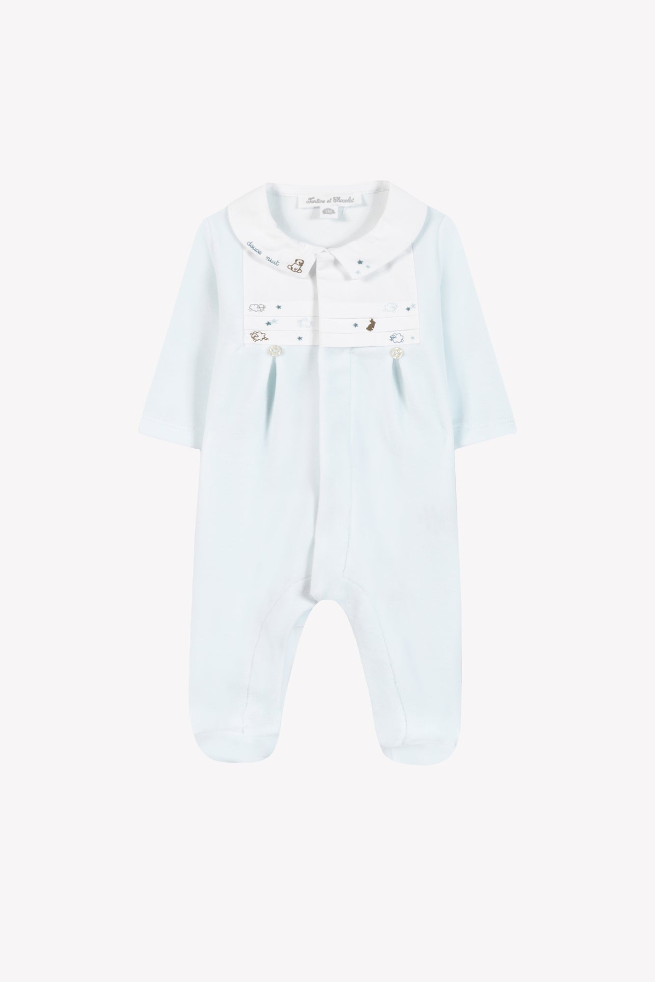 Babygrows - Baby Nights Sky blue / 3M