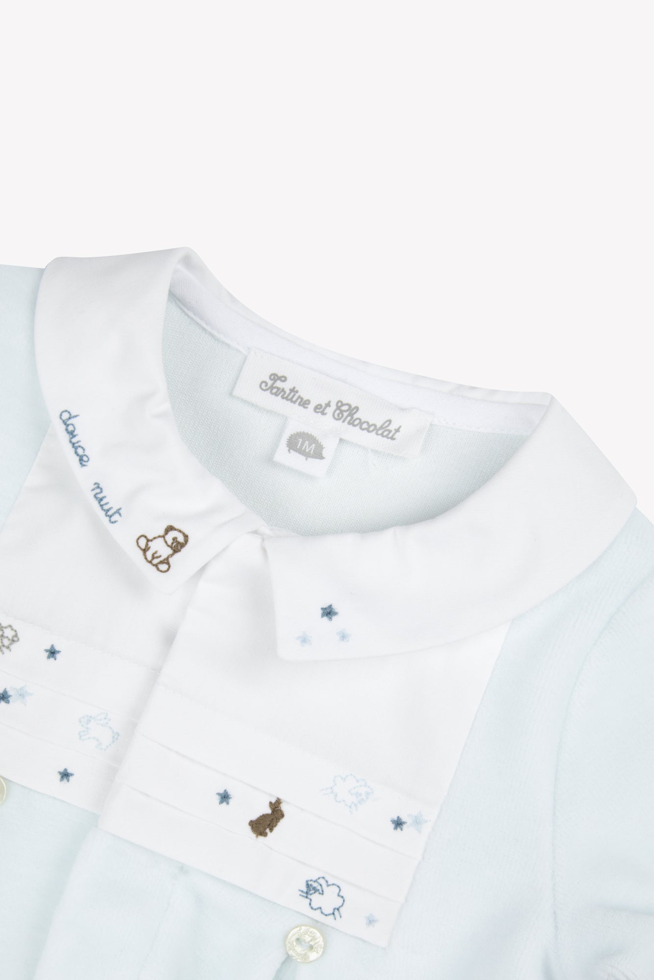 Babygrows - Baby Nights Sky blue / 3M