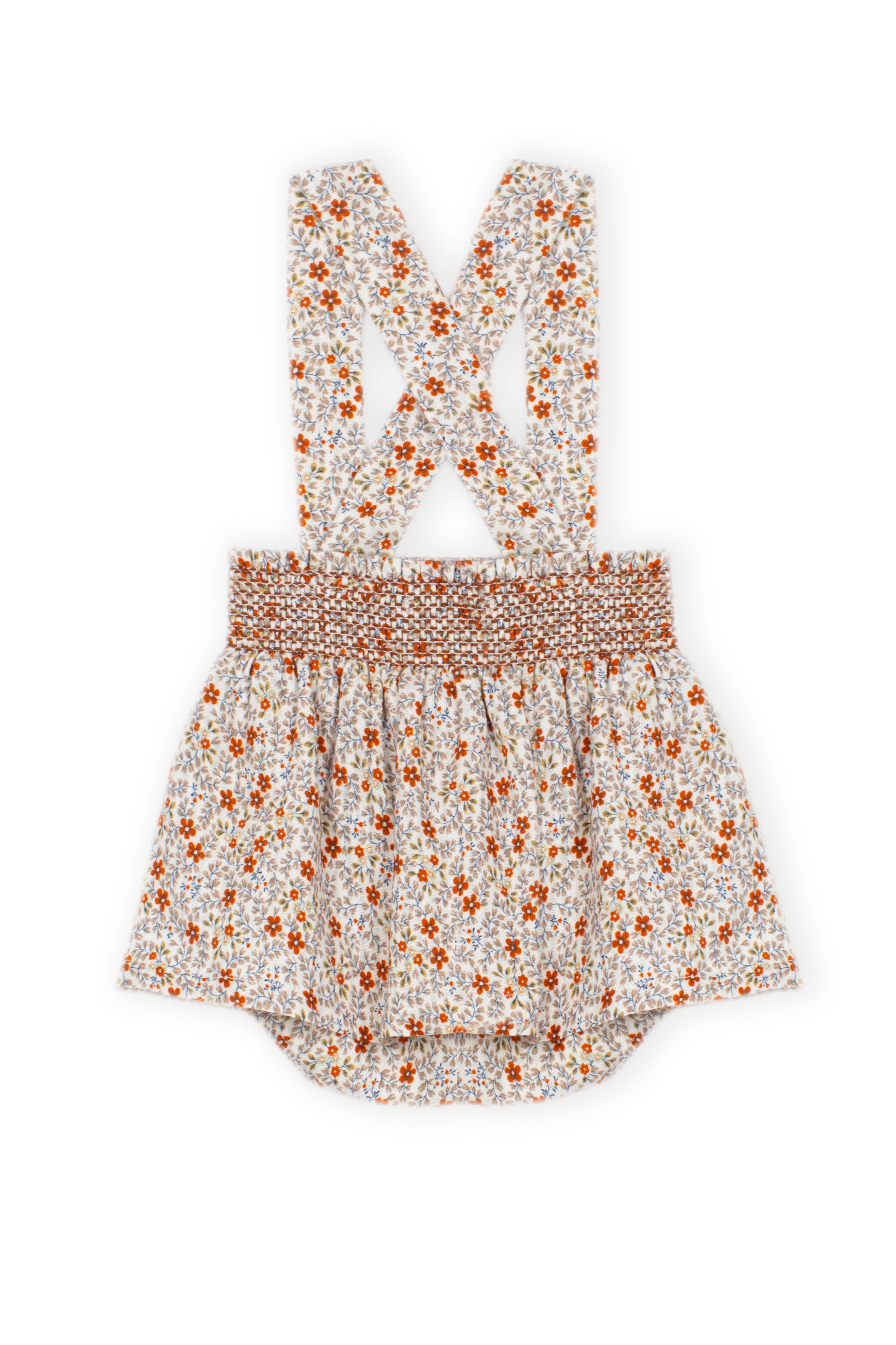 Romper Set - Rusty Floral & Bodysuit