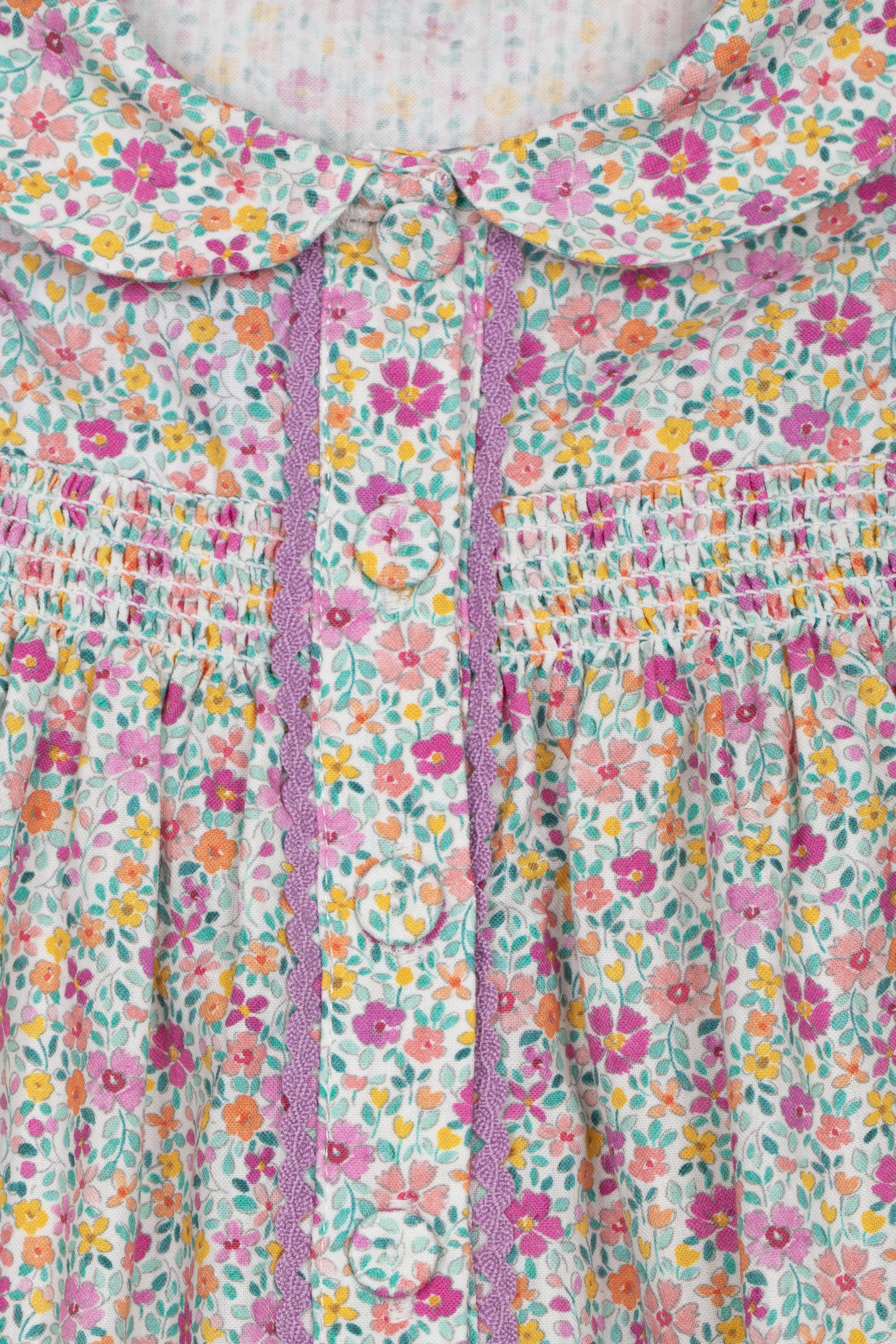Zweiteiliges Set – Liberty-Bluse & Skort