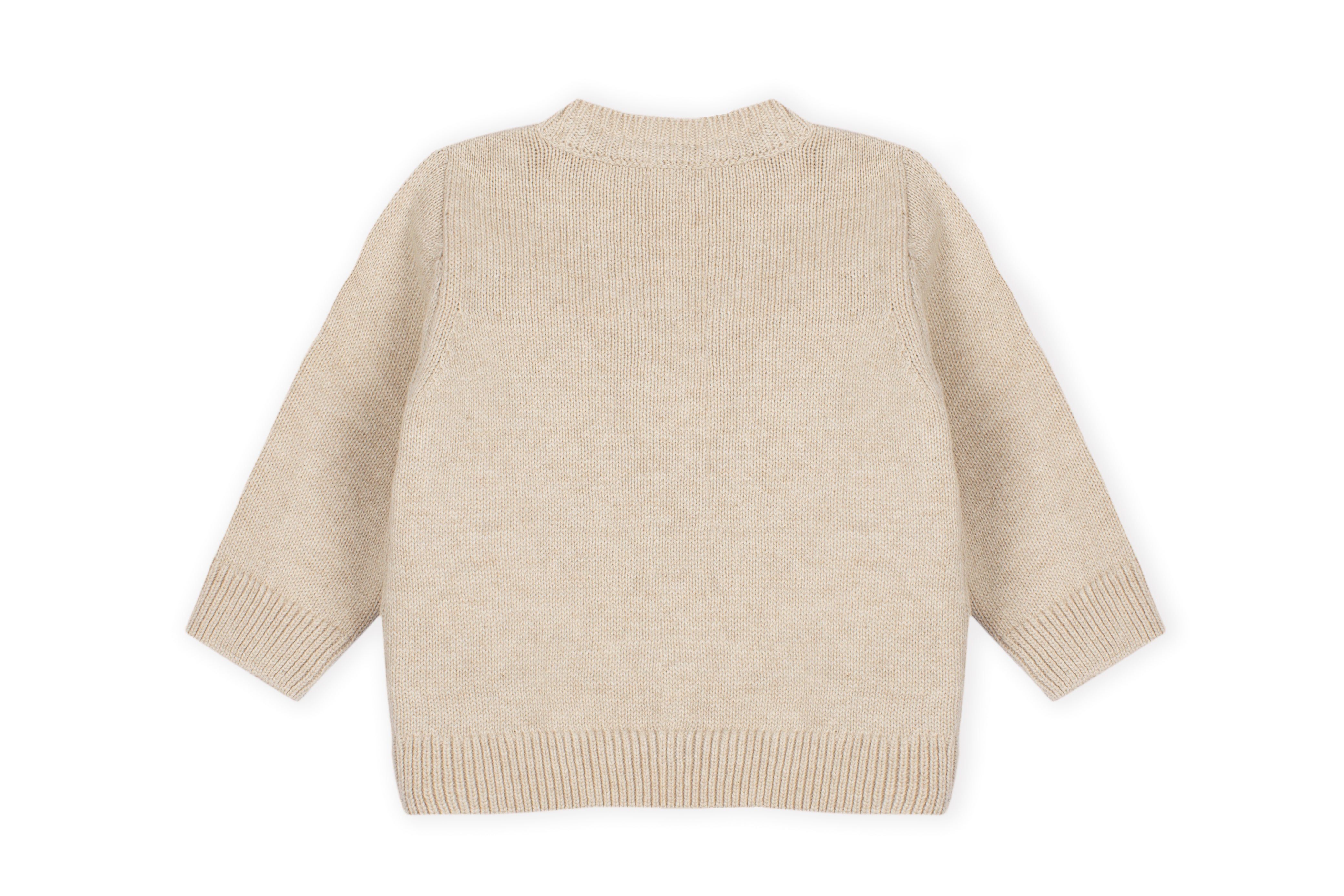 Cardigan – Stein meliert, V-Ausschnitt