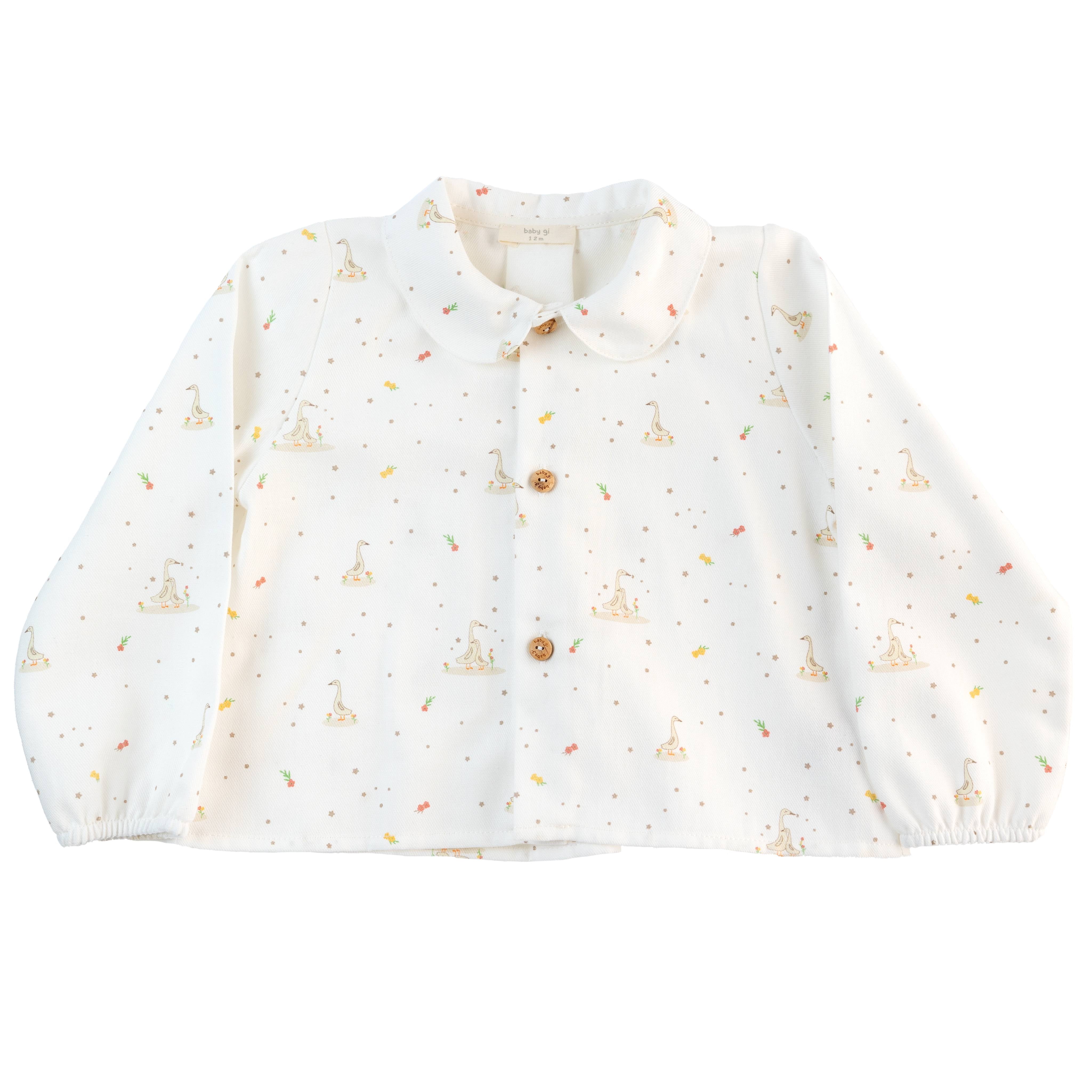Blouse - Meadow Geese
