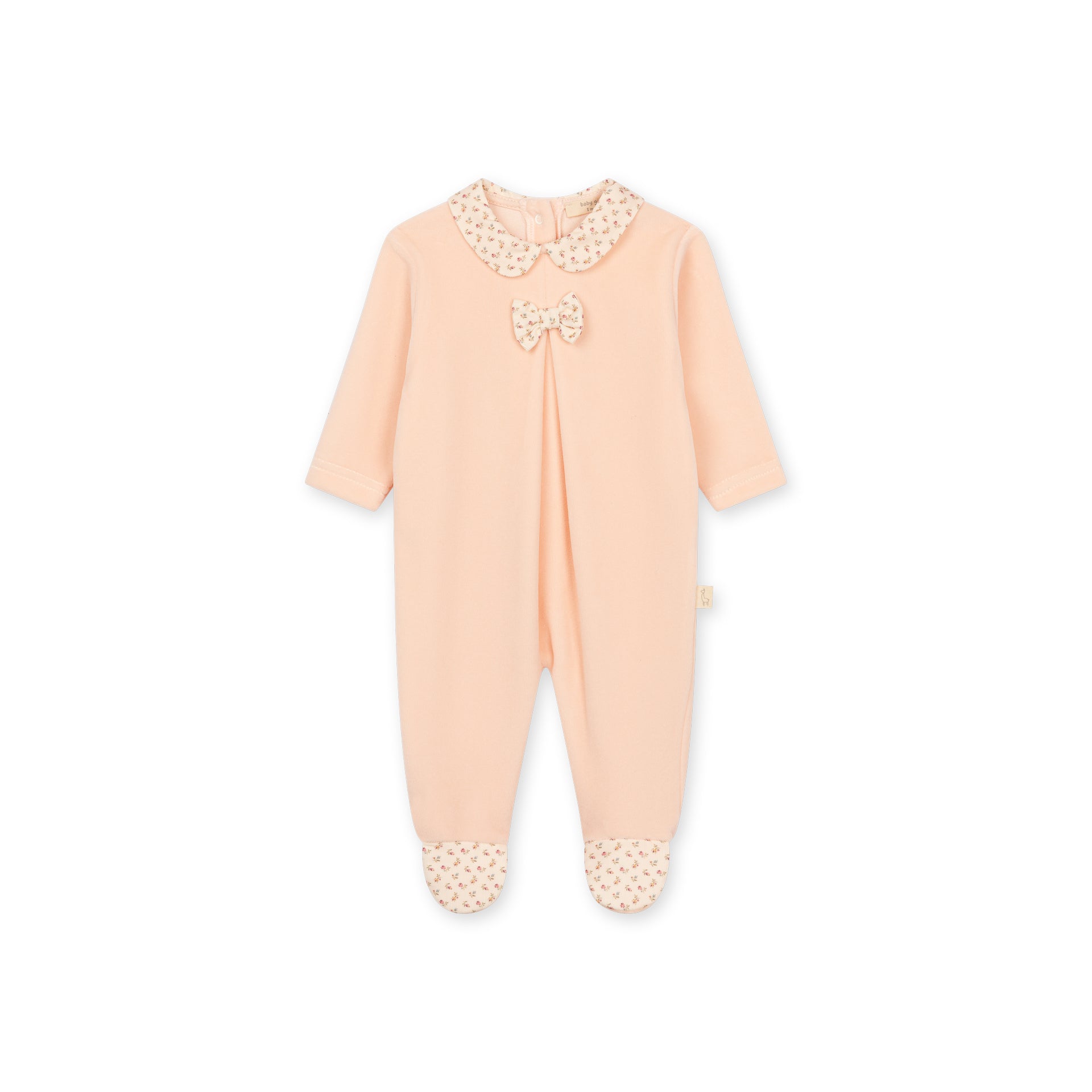 Babygrow - Heather Bow