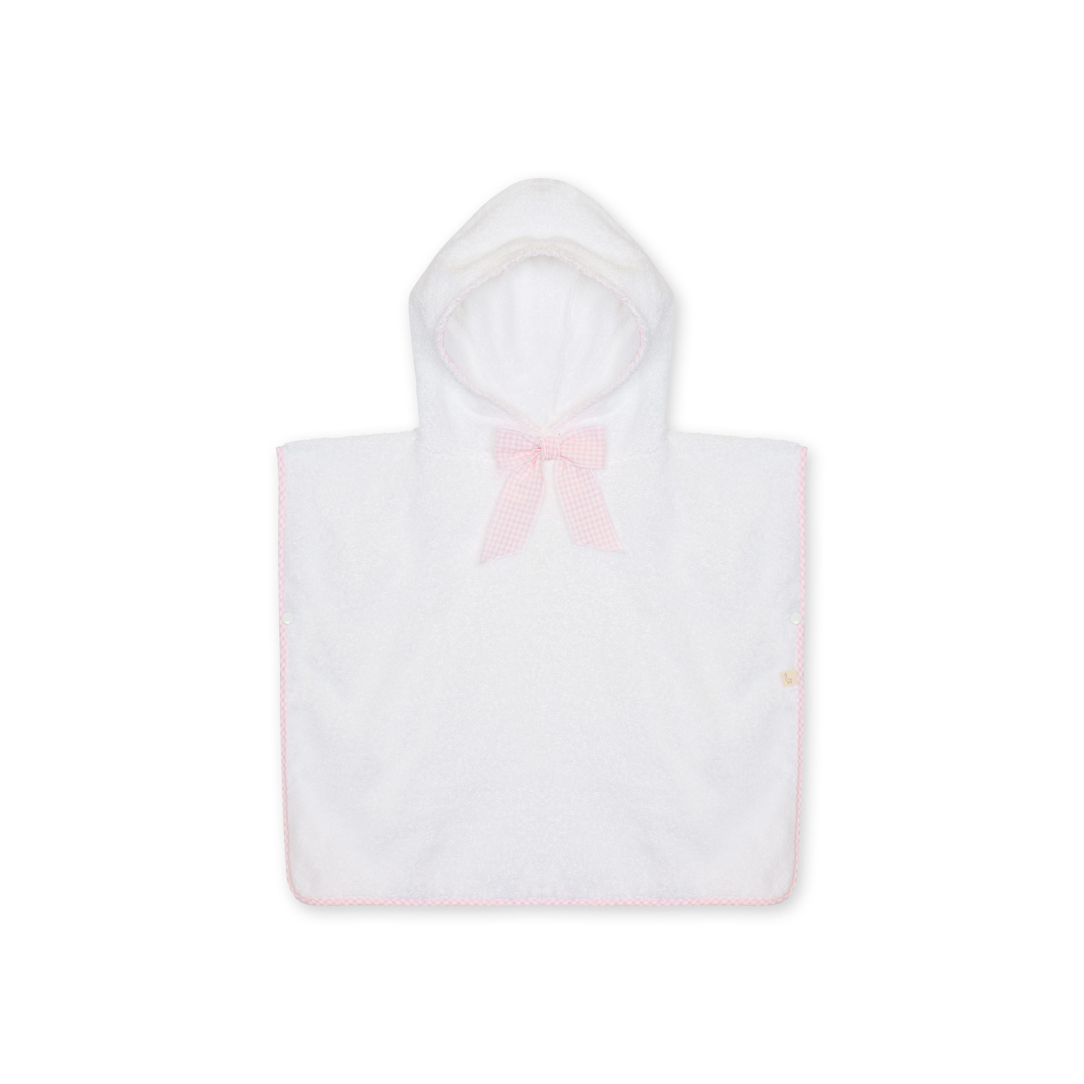 Hooded Bathtowel - Hello Sea Pink