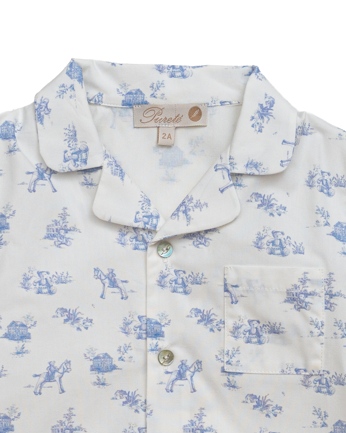 Pyjamas - Boys Toile de Juoy Teddybears