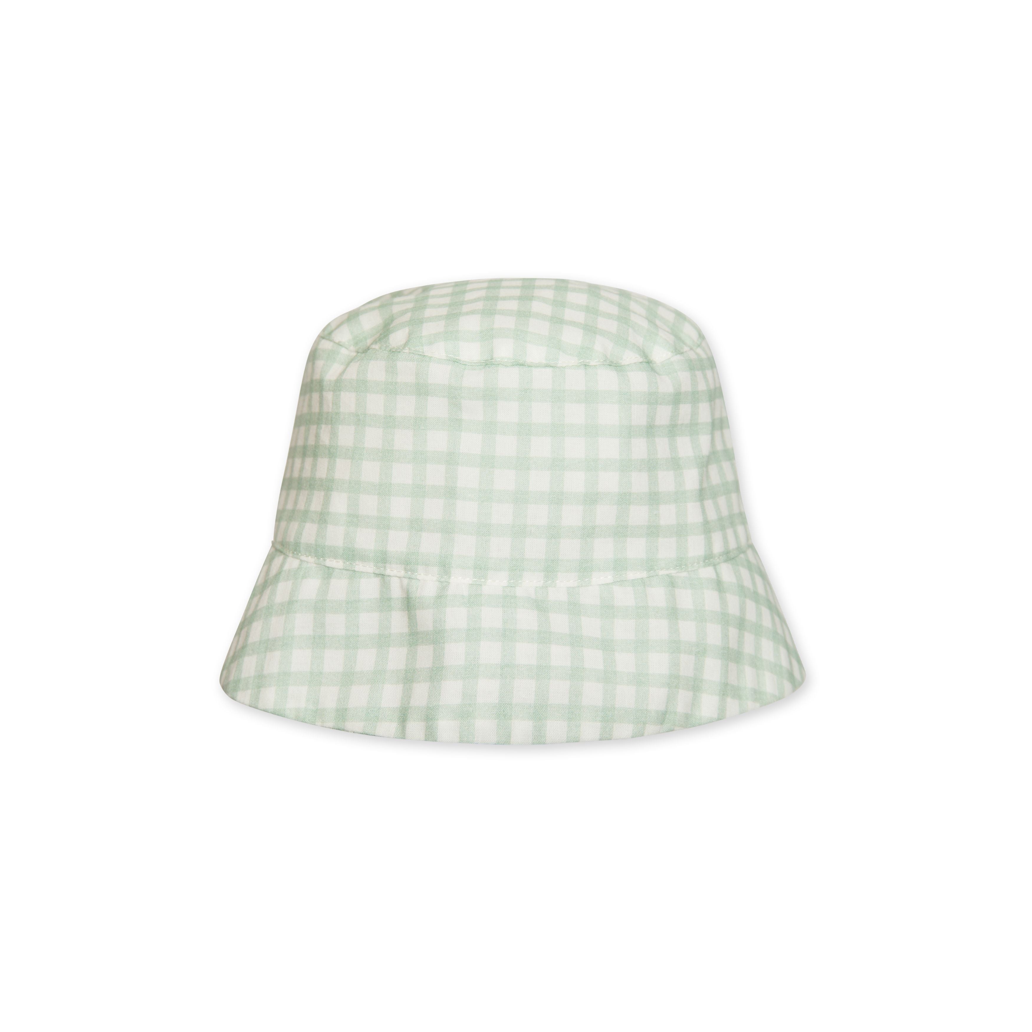 Bucket Hat – Grünes Karo