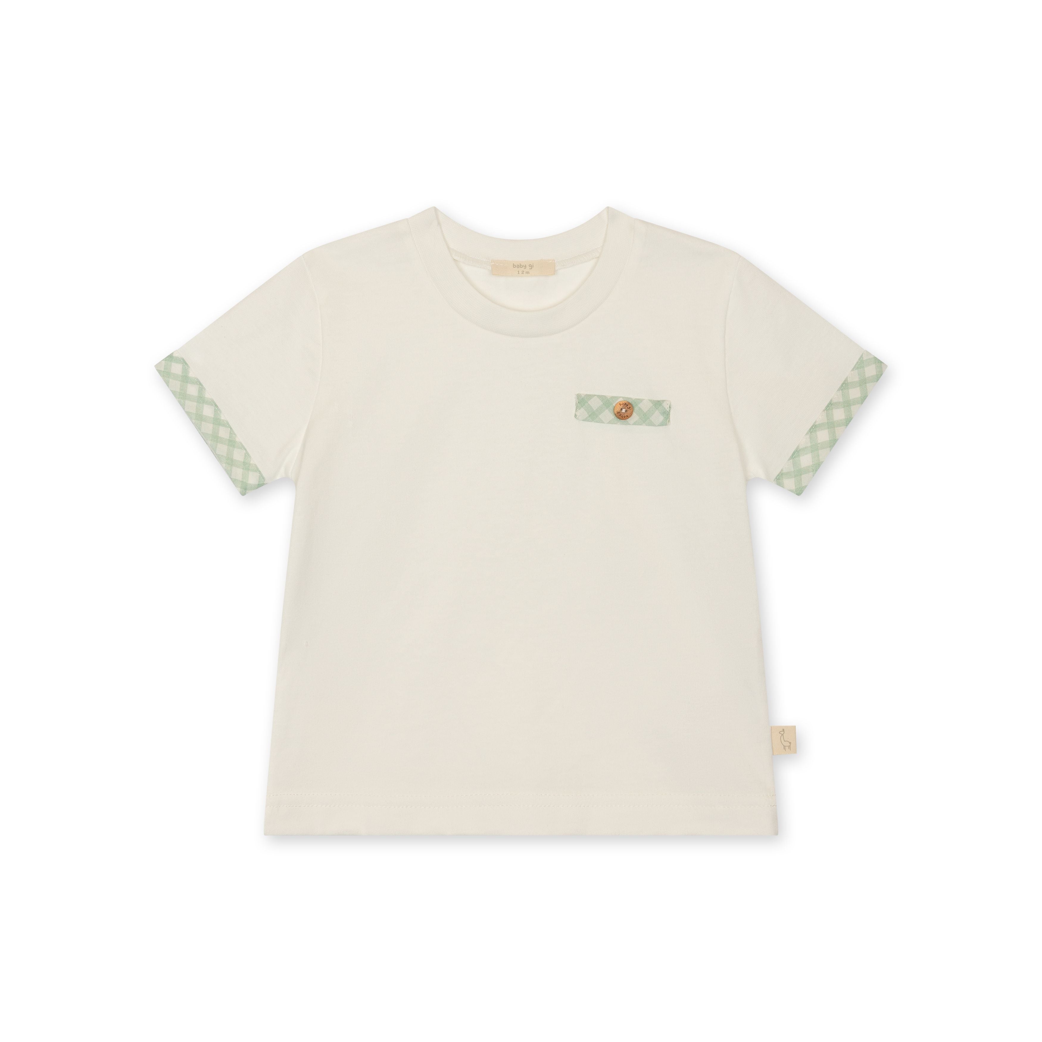 T-Shirt – Prairie Green Check