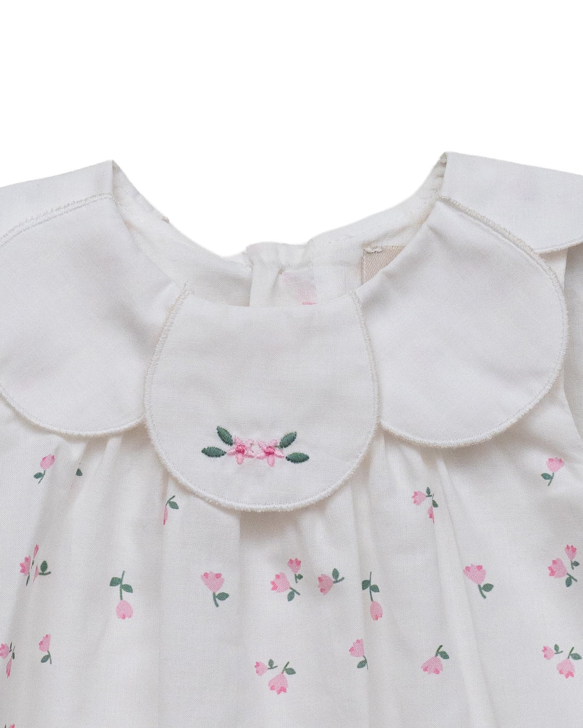 Kleid - Blütenkelchkragen Tulpen