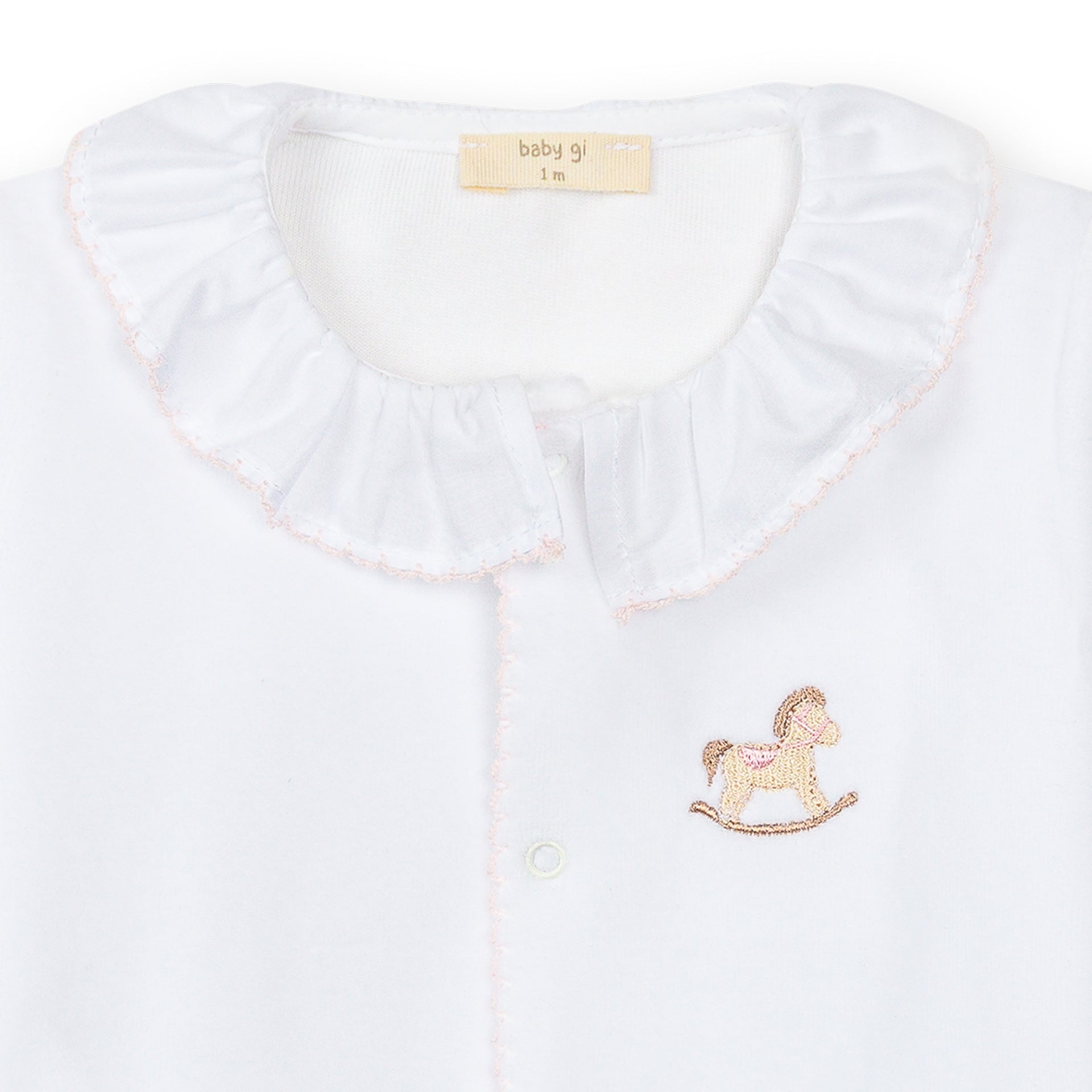 Babygrow - Nursery Rocking Horse Pink