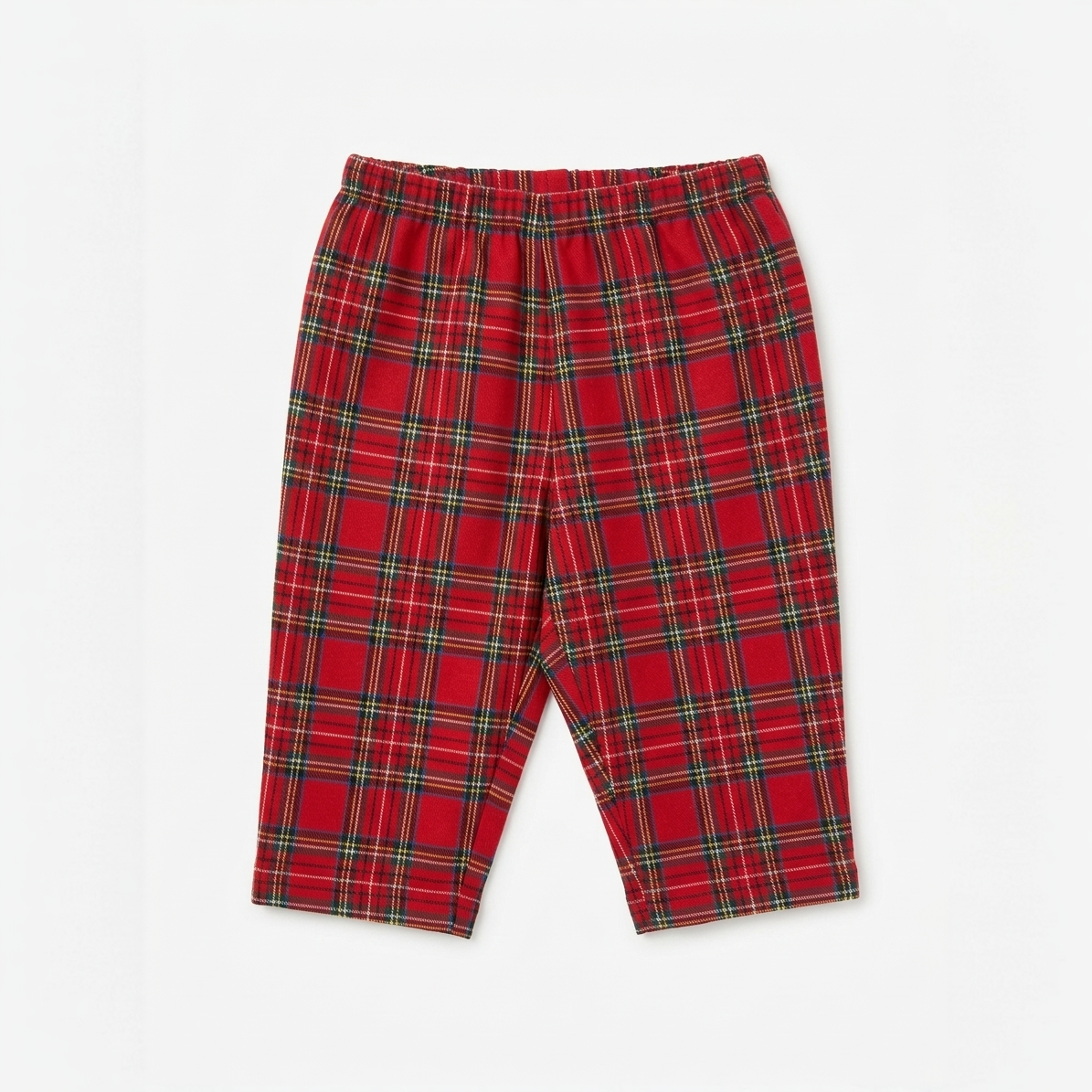 Baby Trousers - Red Tartan