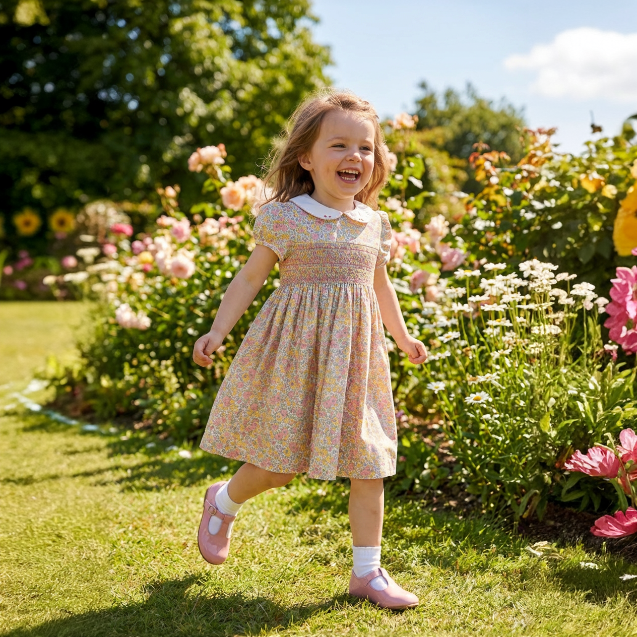 Smocked Dress - Sienna