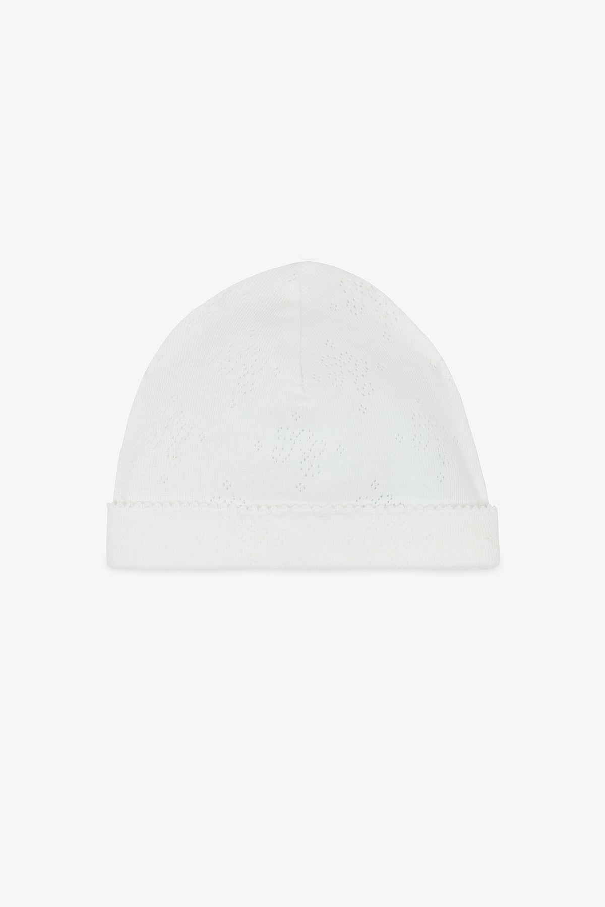 Hat - Ecru organic cotton bio - Over The Moon