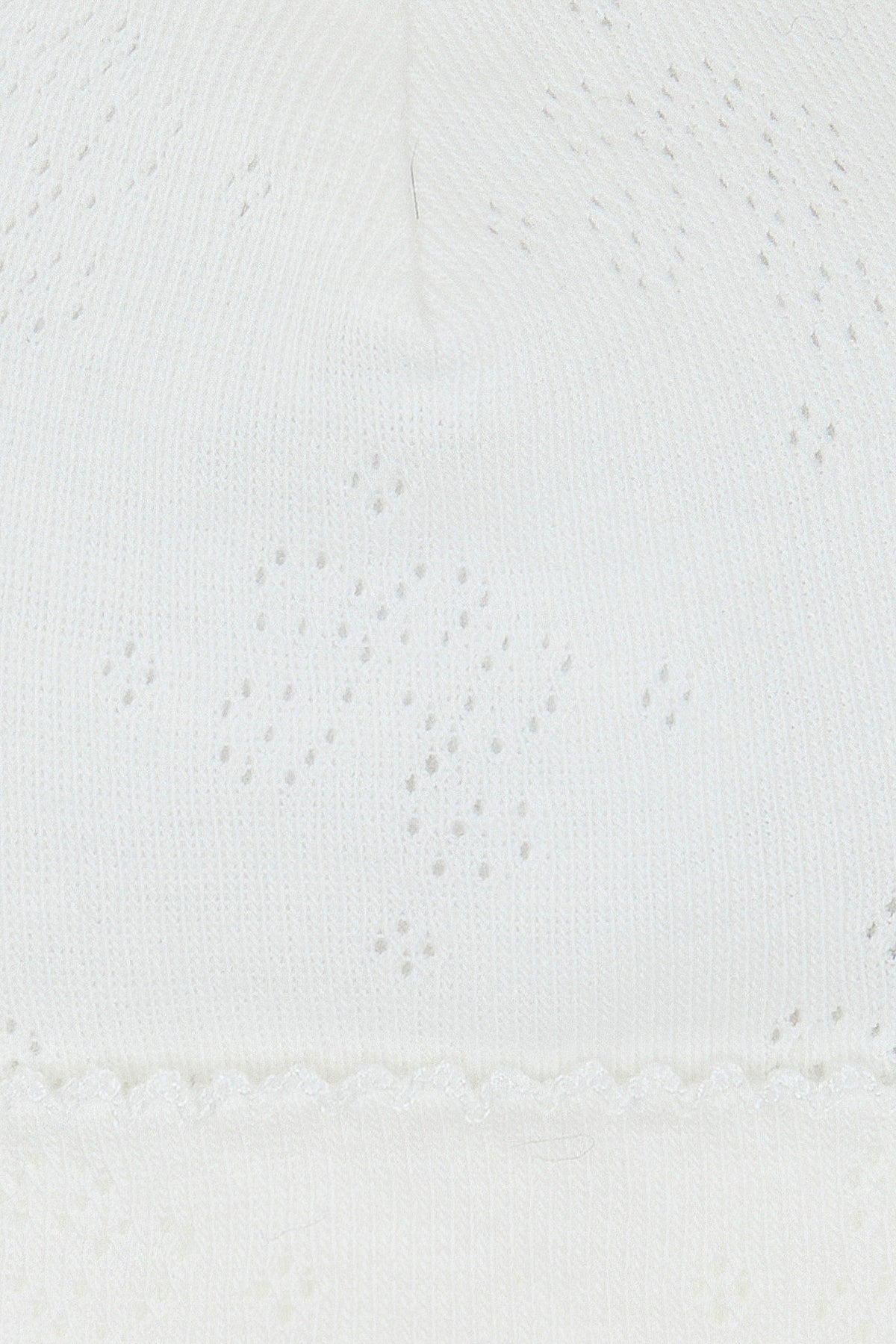 Hat - Ecru organic cotton bio - Over The Moon