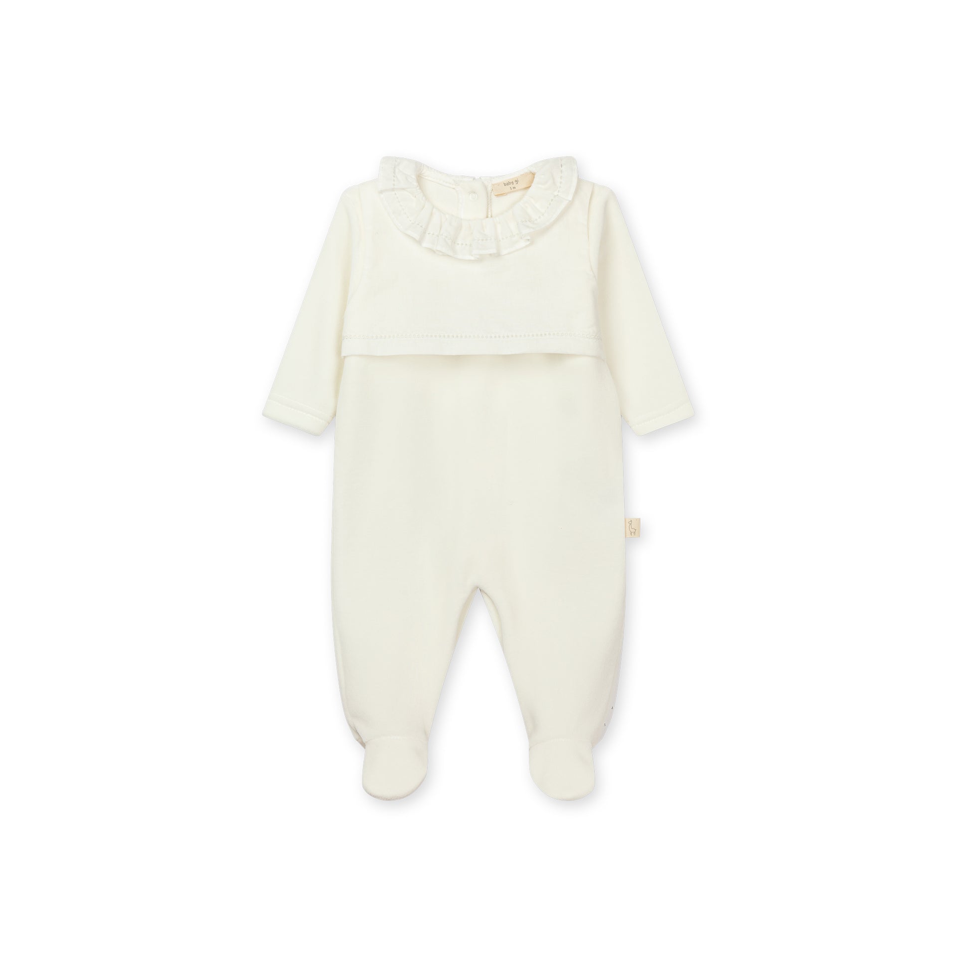 Babygrow - Ivory Bibbed Thea