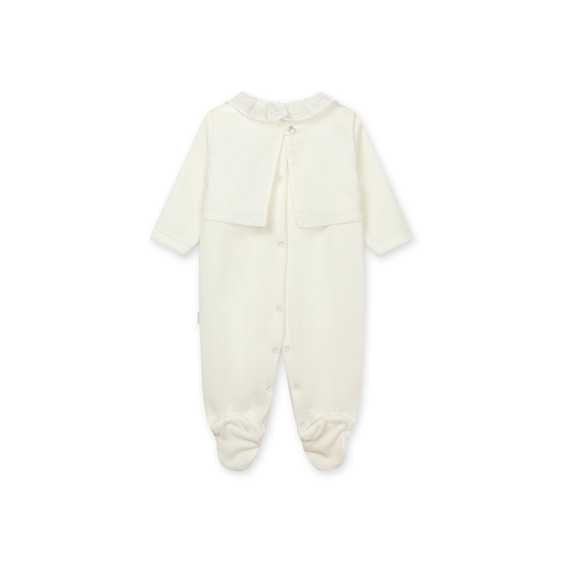 Babygrow - Ivory Bibbed Thea