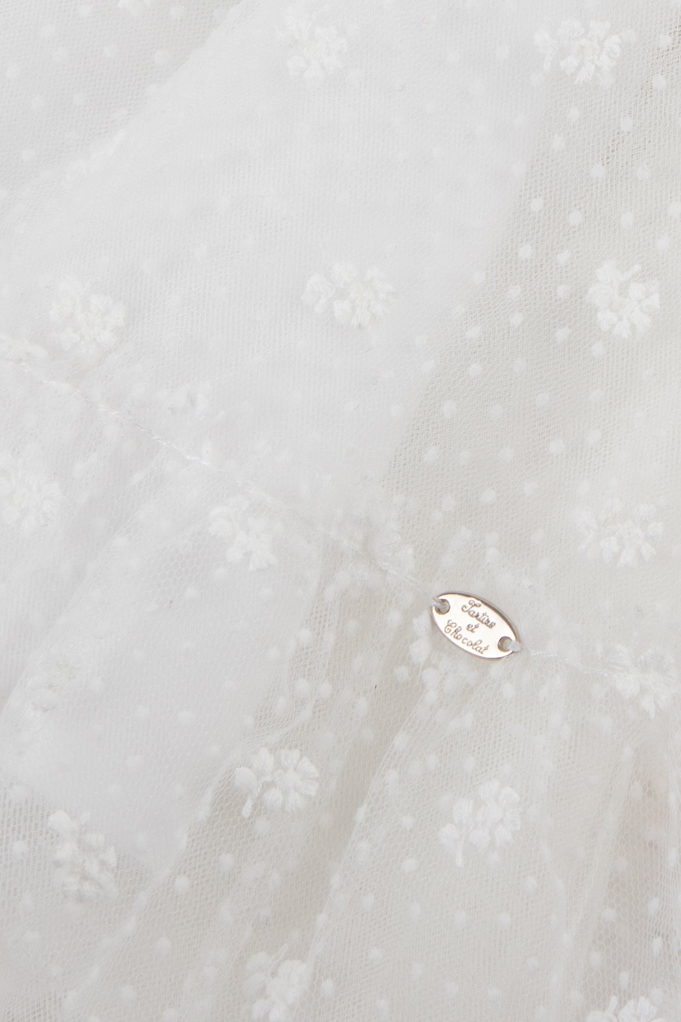 Dress - Bi floral material Pearl / 6M