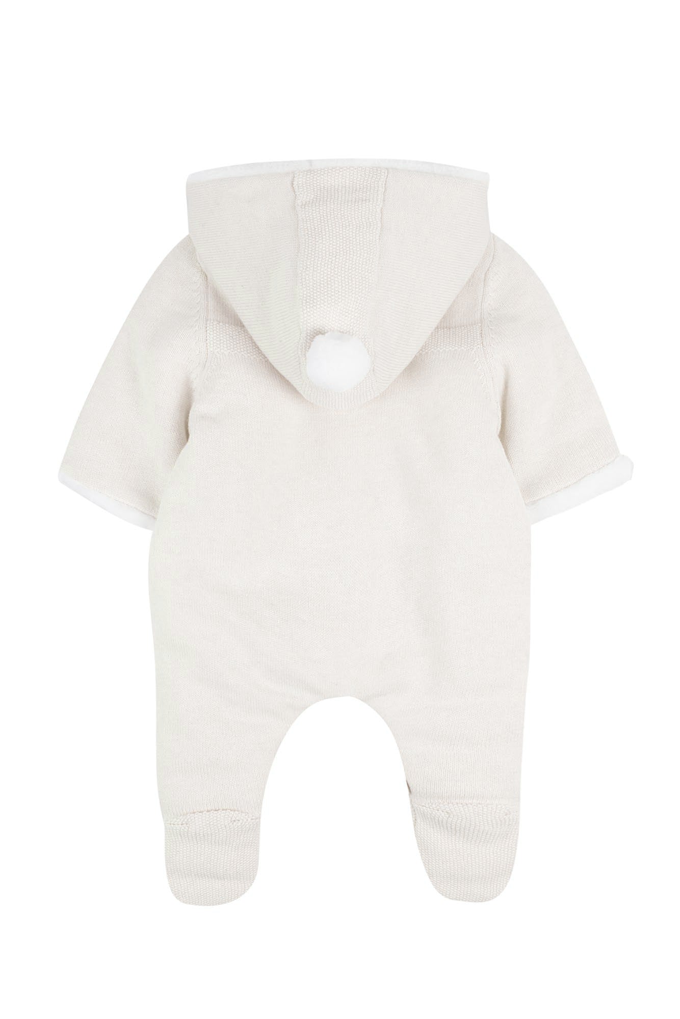 Onesie - Mother-of-pearl knitted Pearl / 3M