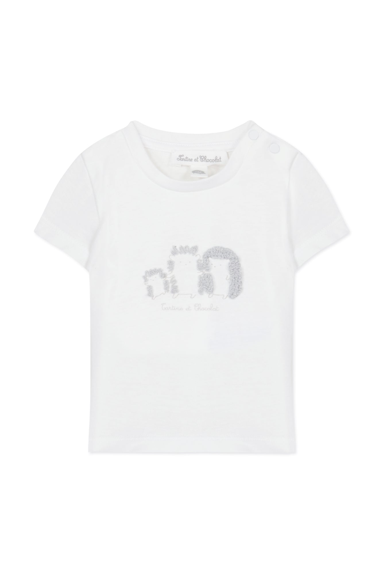T-shirt - White hedgehogs White / 3M