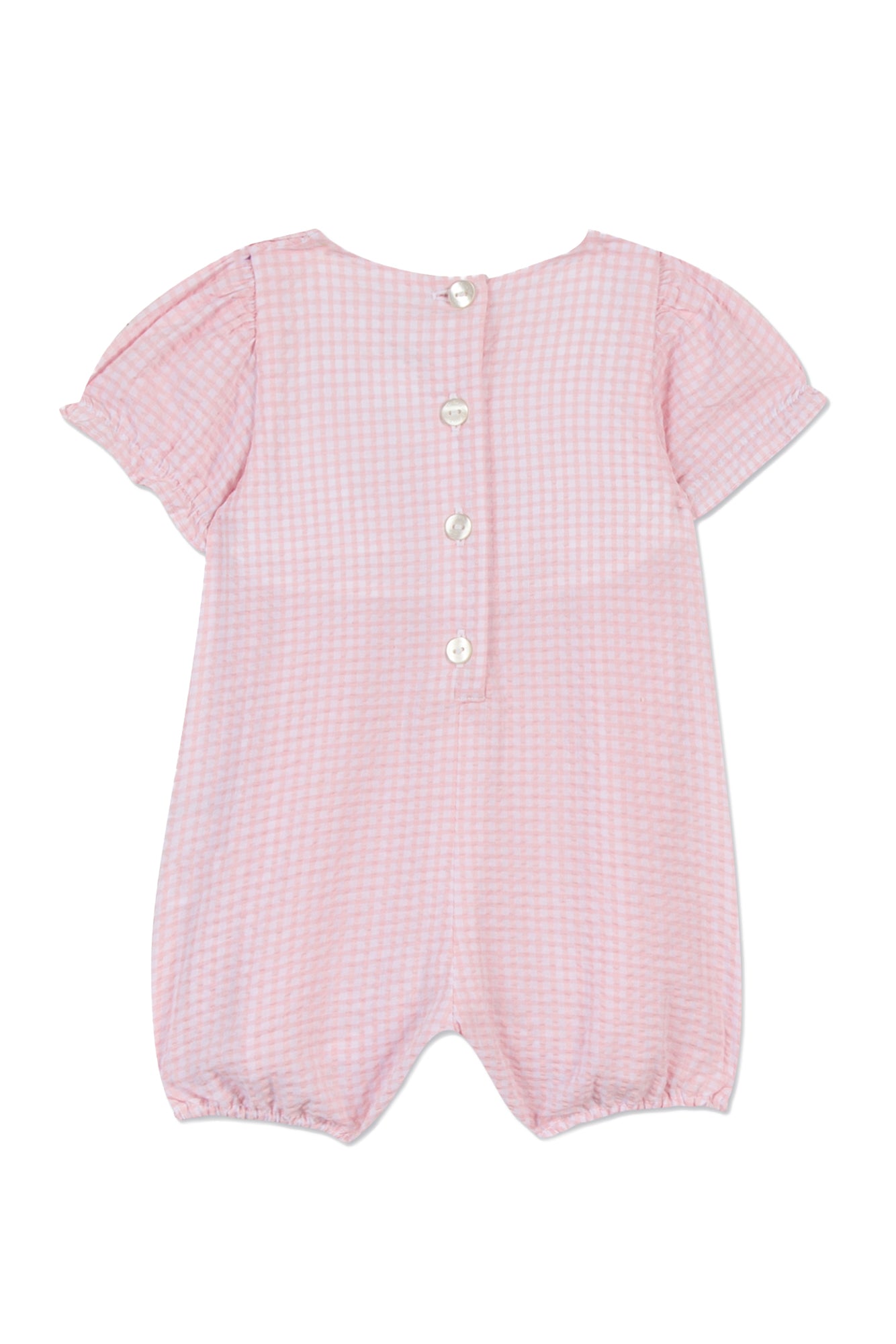 Suit short - Pale pink embroidery Pale Pink / 3M