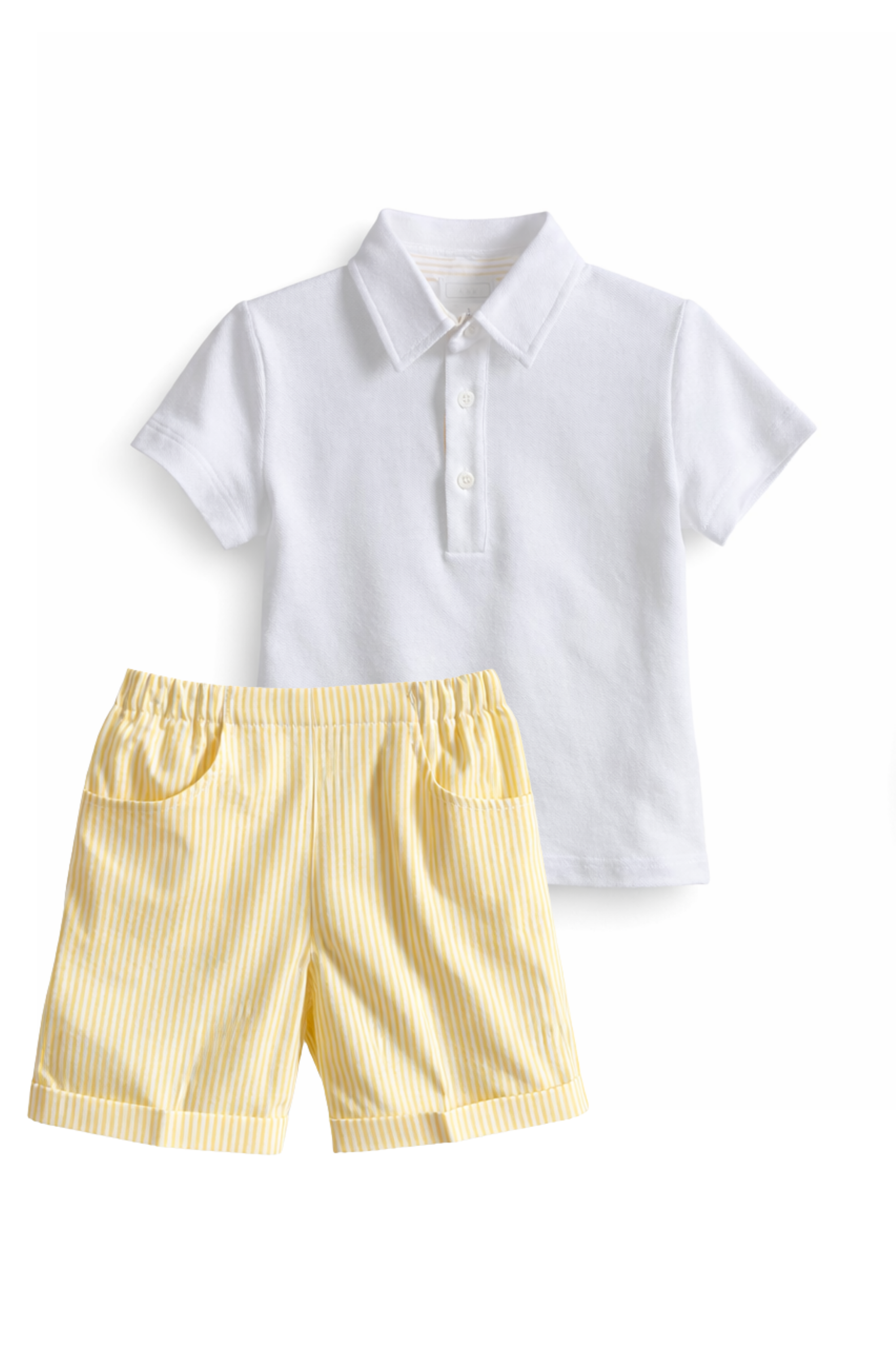 Shorts-Set – Gianni Gelb Gestreift