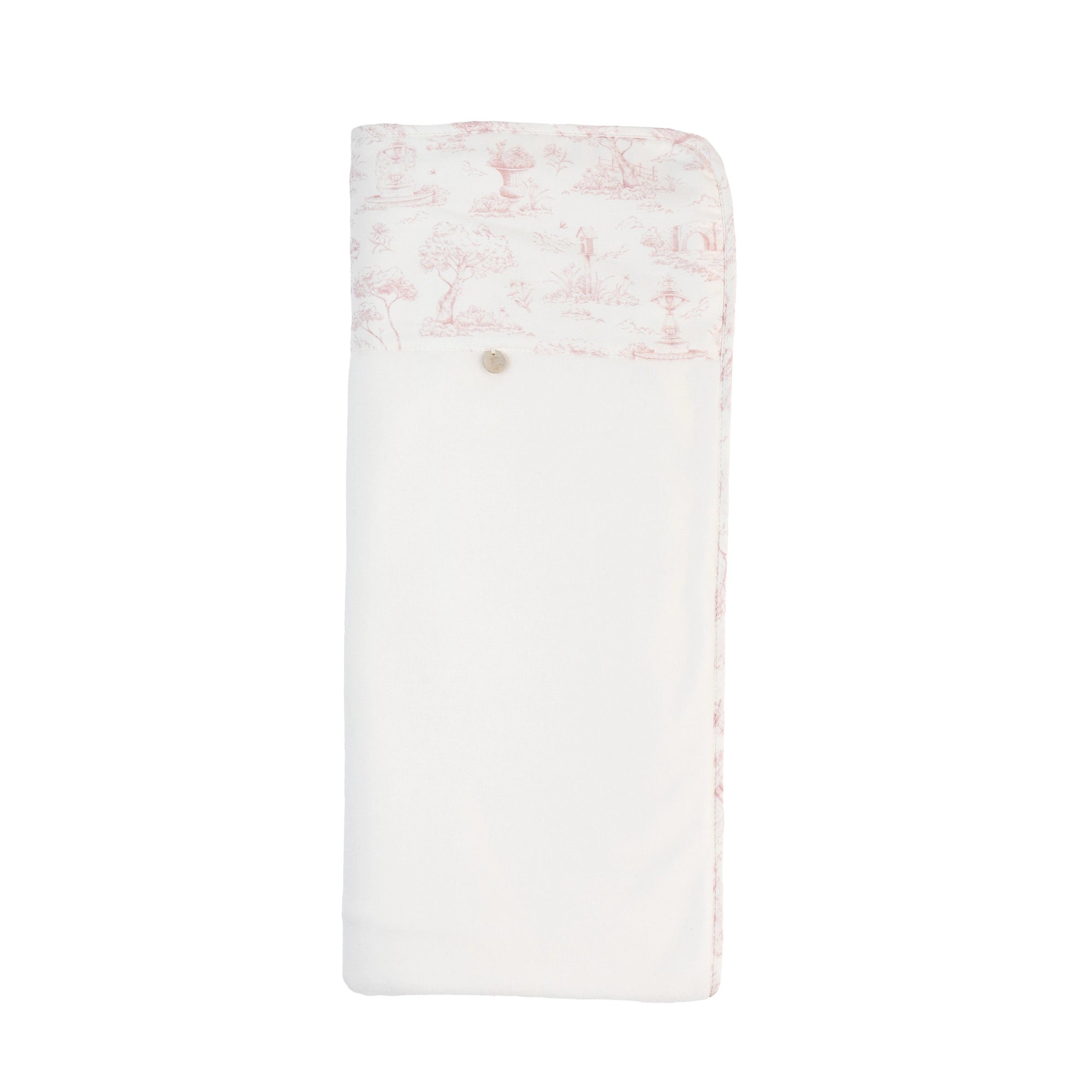 Decke - Rosa Toile de Jouy