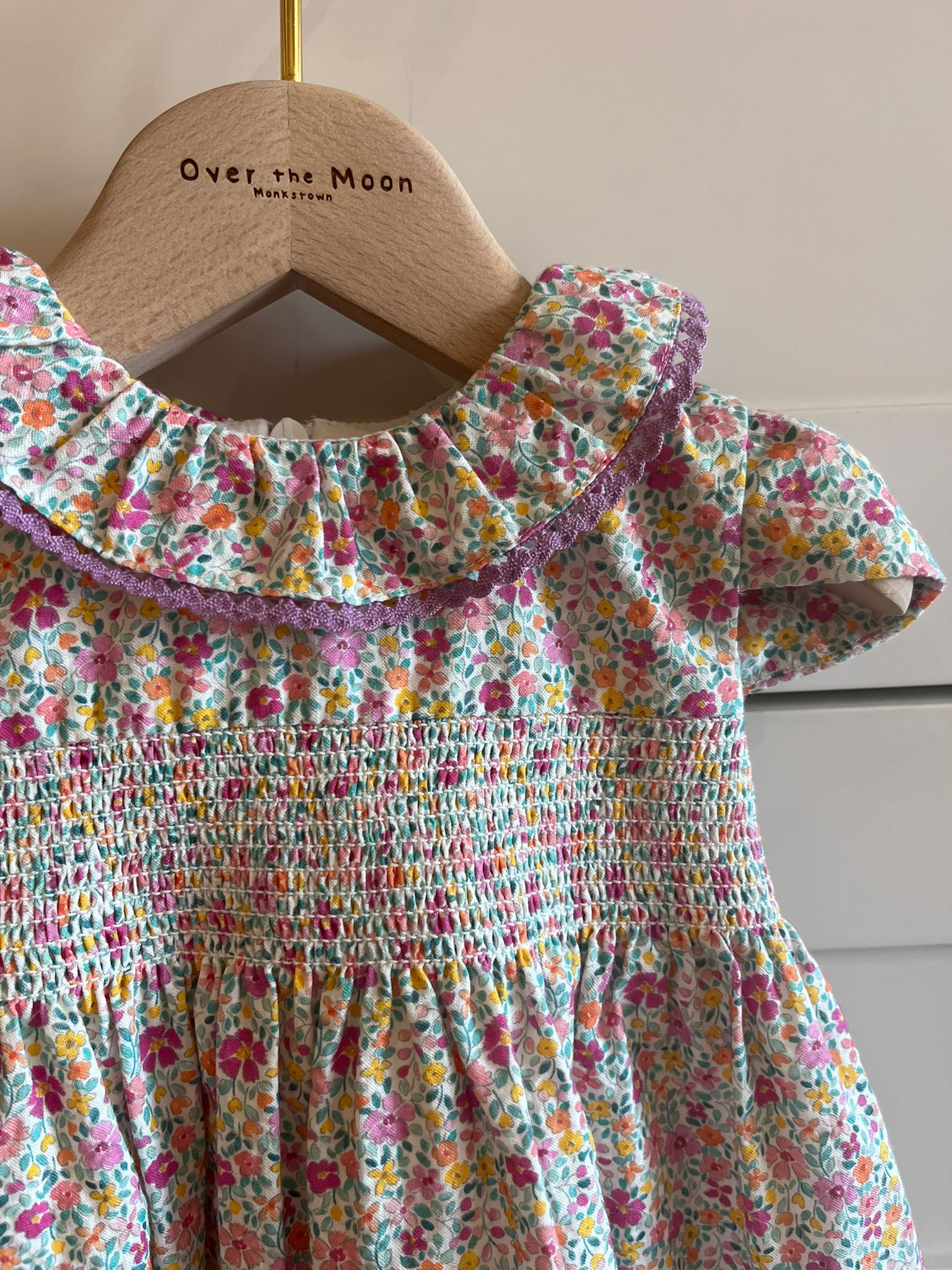 Dress - Purple/Yellow Floral Jelly