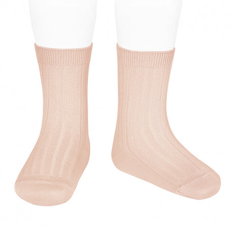 Basic Ribbed Socks - Over The Moon