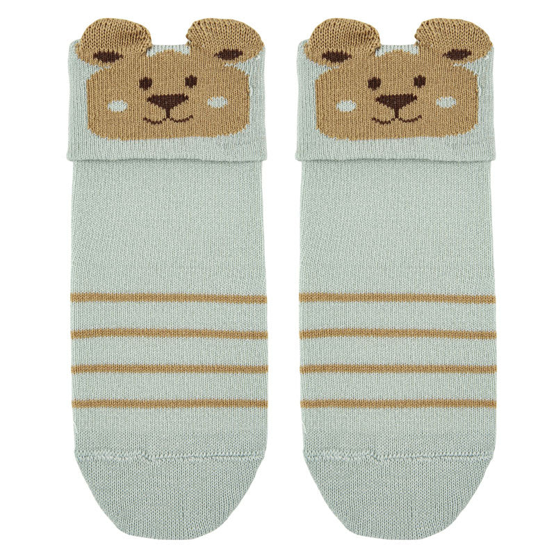 Bear Face Short Socks