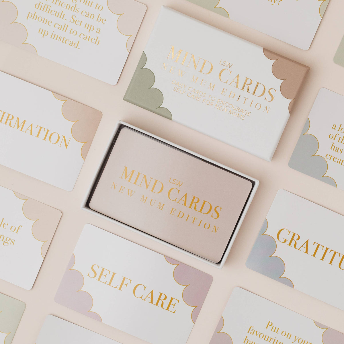 Mind Cards: New Mum Edition | Self care gift for new moms - Over The Moon