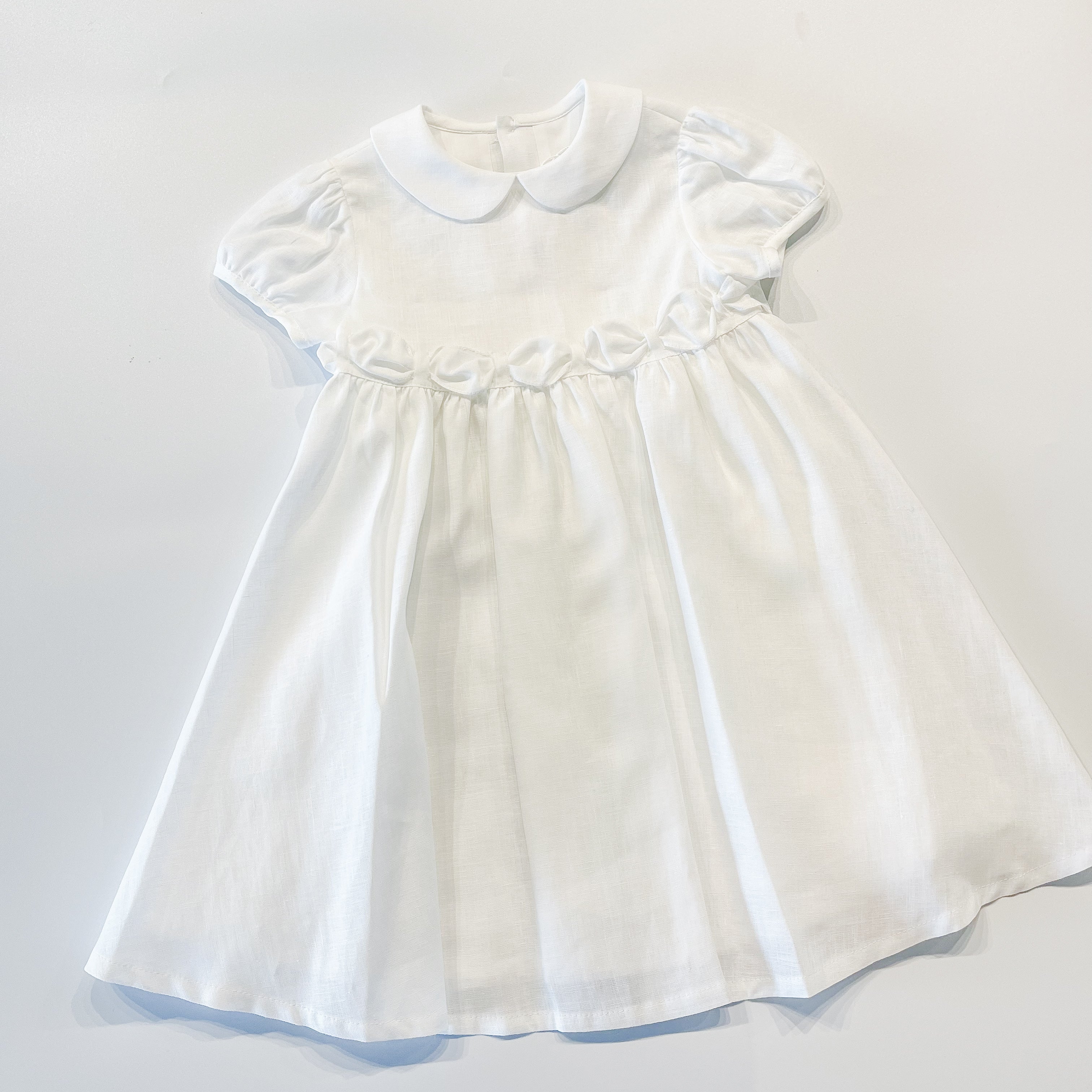 Dress - Luce White Linen