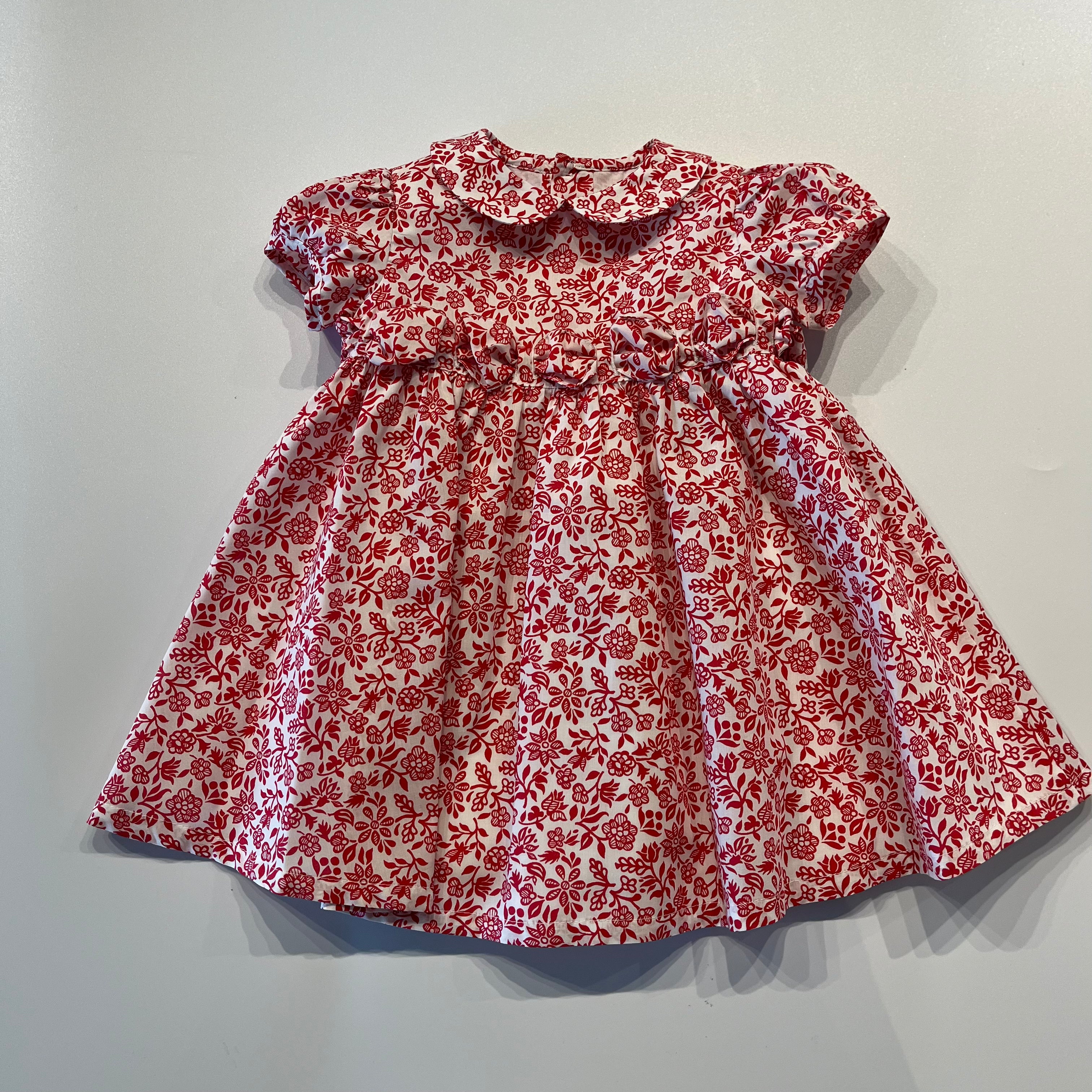 Dress - Luce Red Floral