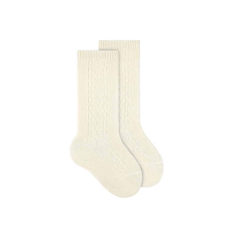 Knee Socks - Side Patterned - Over The Moon