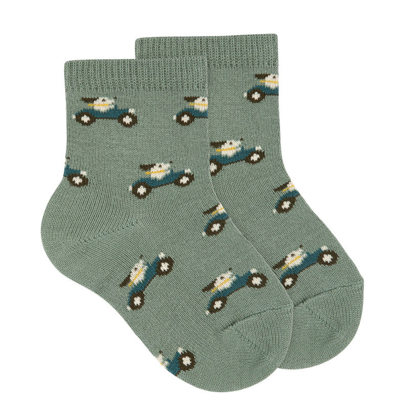 Socks - Car Patterns - Over The Moon