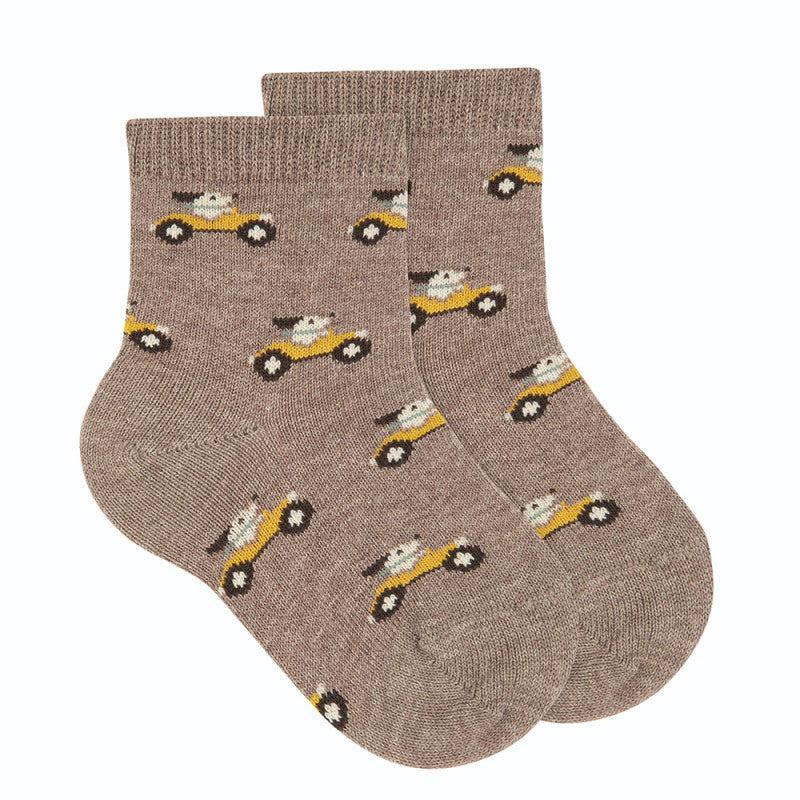 Socks - Car Patterns - Over The Moon
