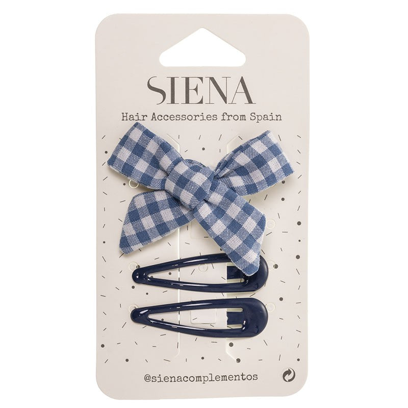 Vichy Hairbow & Clips - Siena