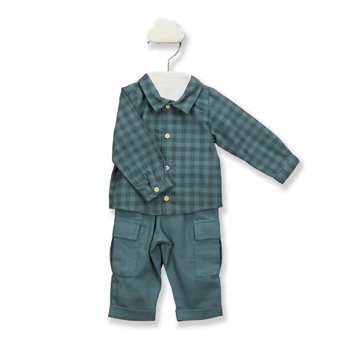 Galia 2 Pcs Set Blue / 12M