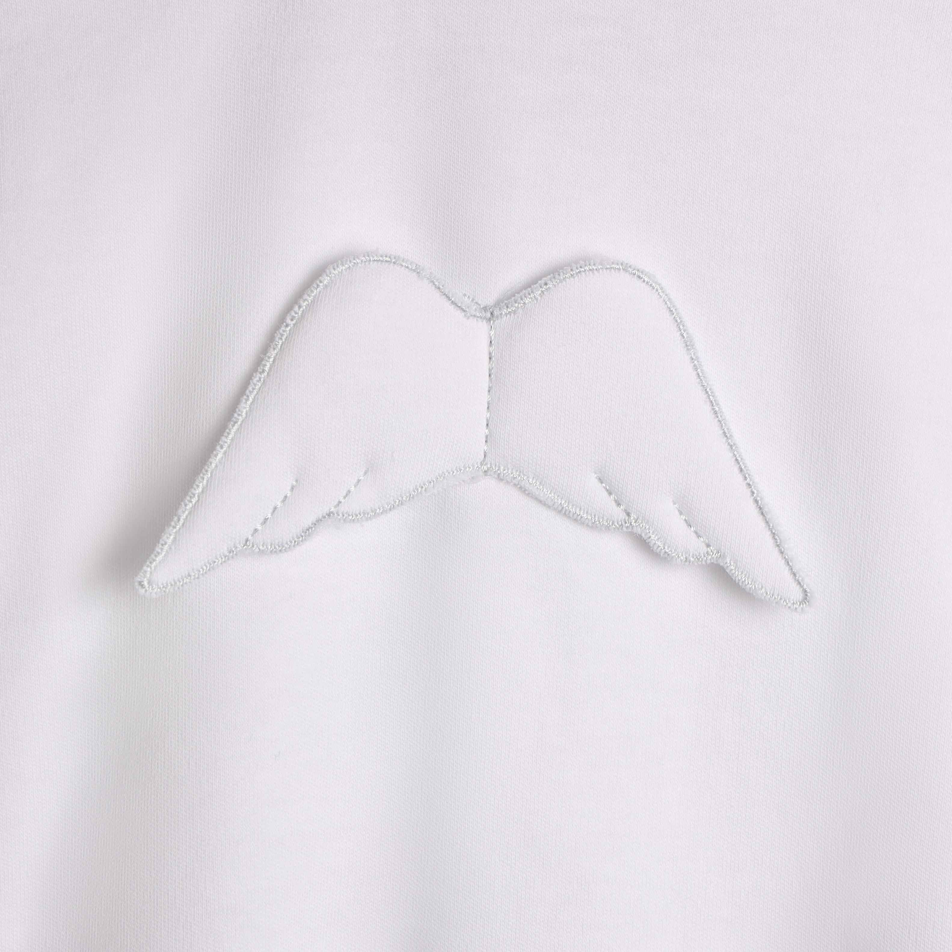 Babygrow - Angel Wings White - Baby Gi