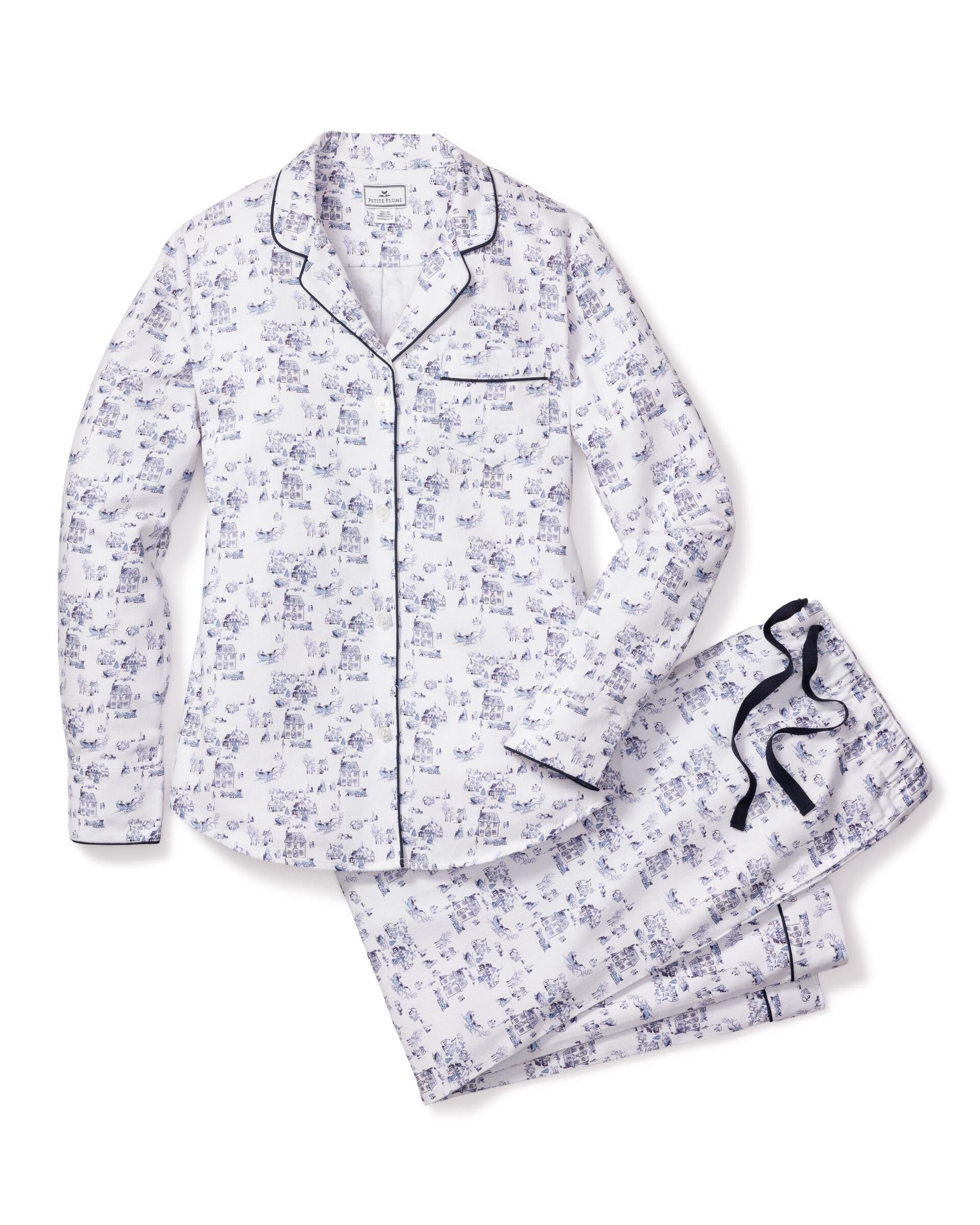 Winter Vignette Pyjama Set - Petite Plume