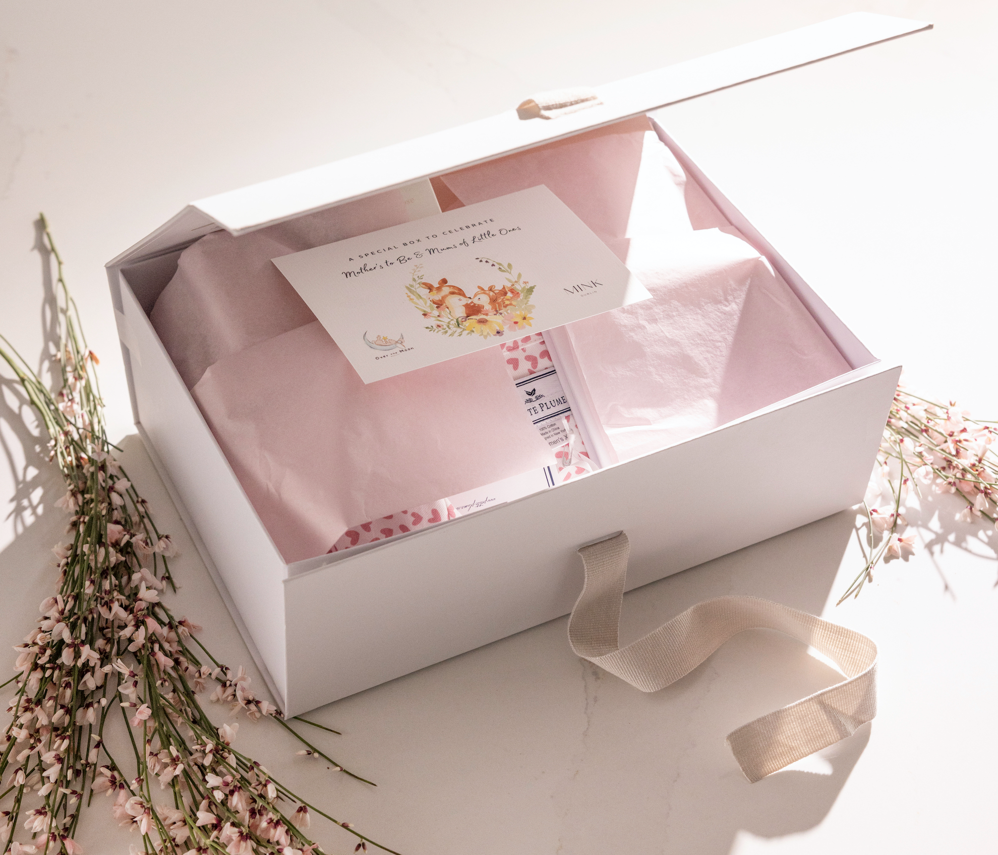 Pamper & Indulge - A Special Box for Mums - Over the Moon x MINK