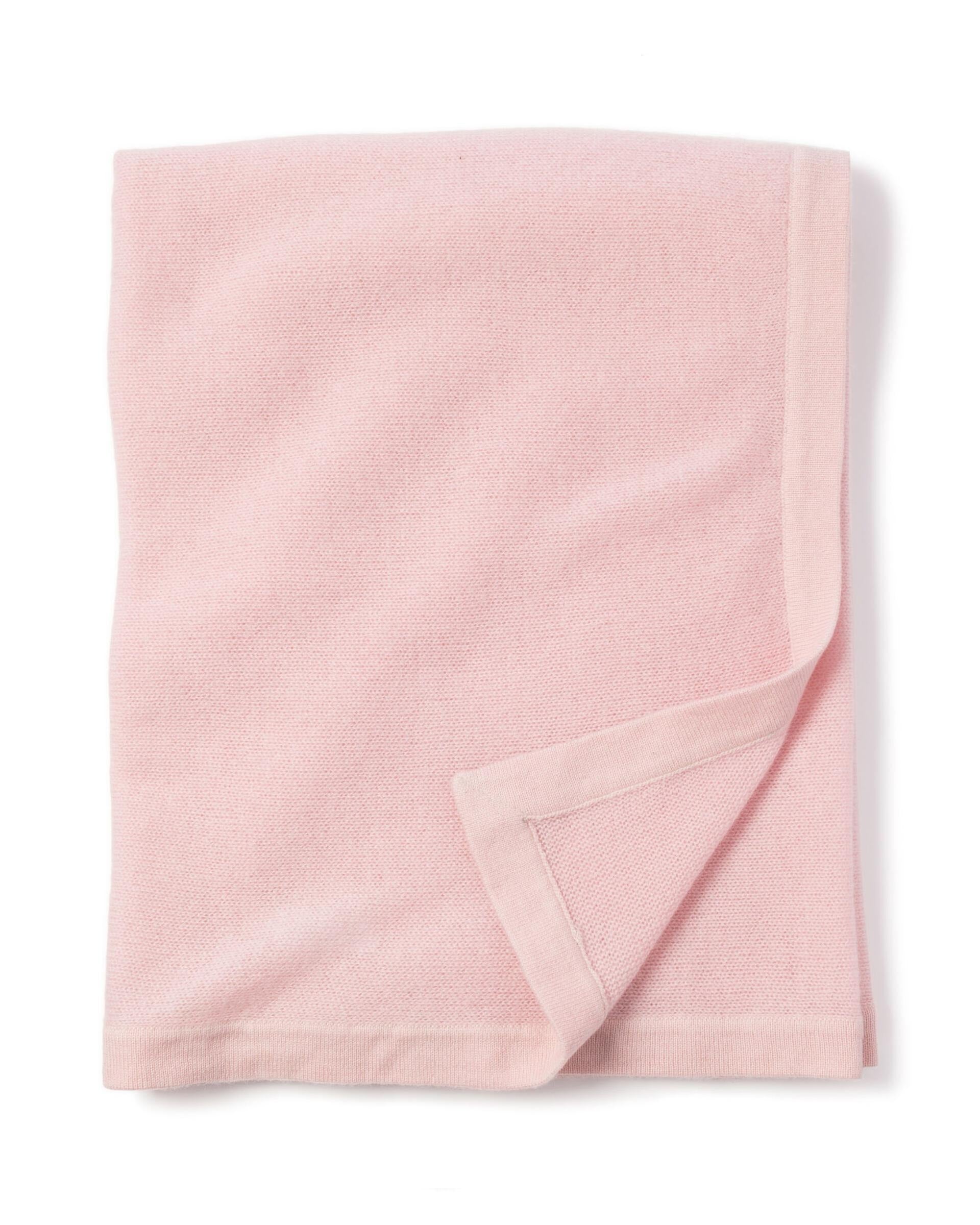 100% Cashmere Baby Blanket in Rose - Petite Plume