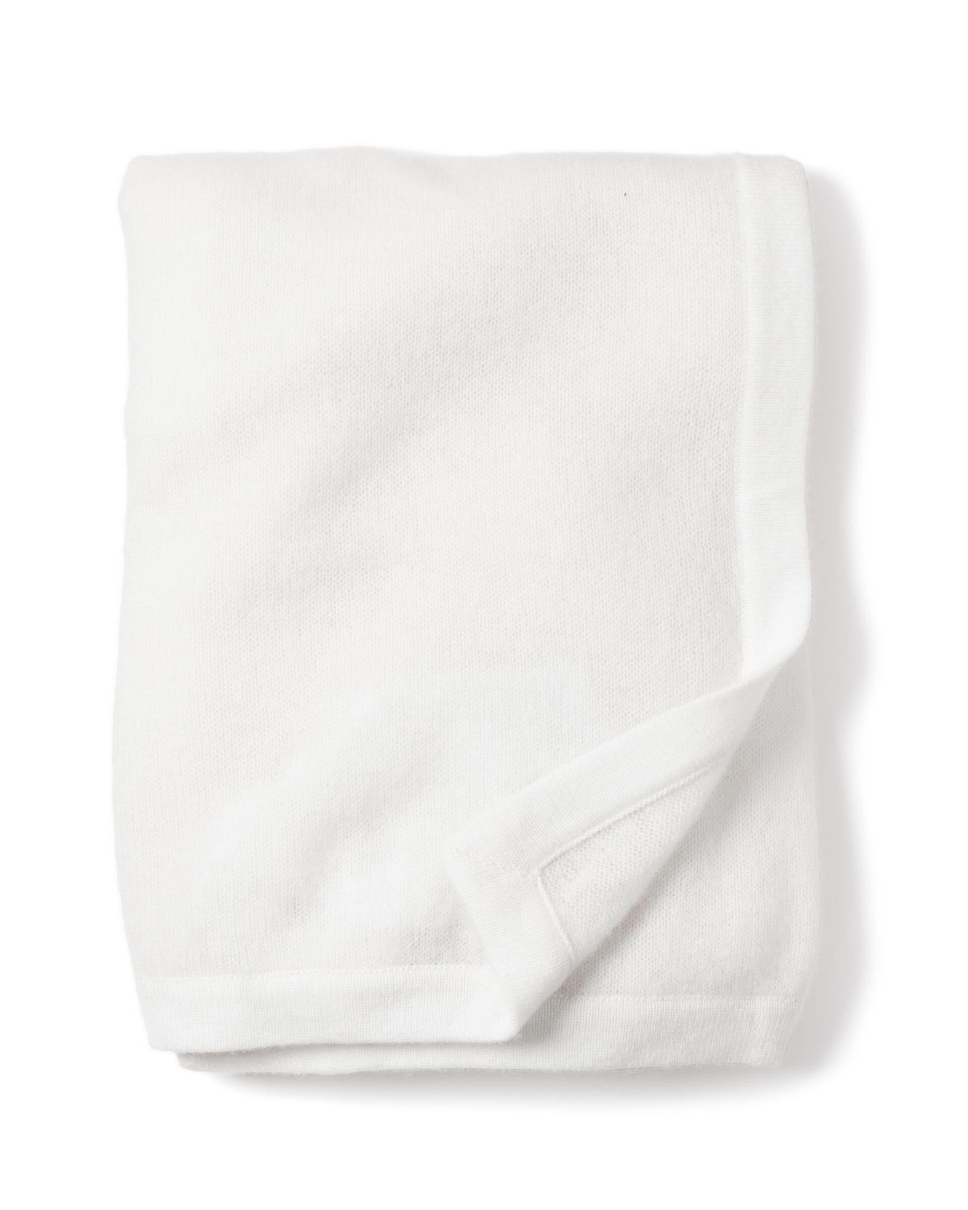 100% Cashmere Baby Blanket in Ivory - Petite Plume
