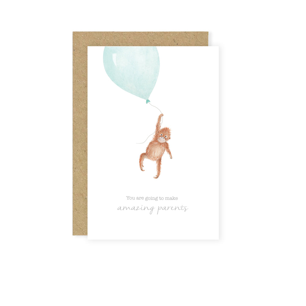 Greeting Card - You're Going To Make Amazing Parents Card - Little Roglets