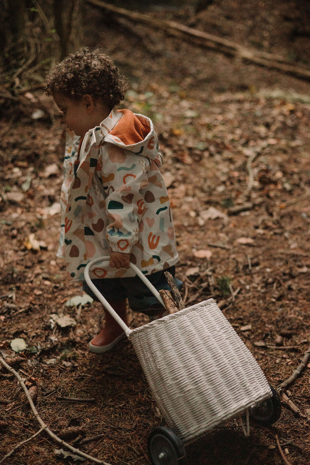 Geometric Print Puddle Duck Kids Raincoat - Goose & Gander