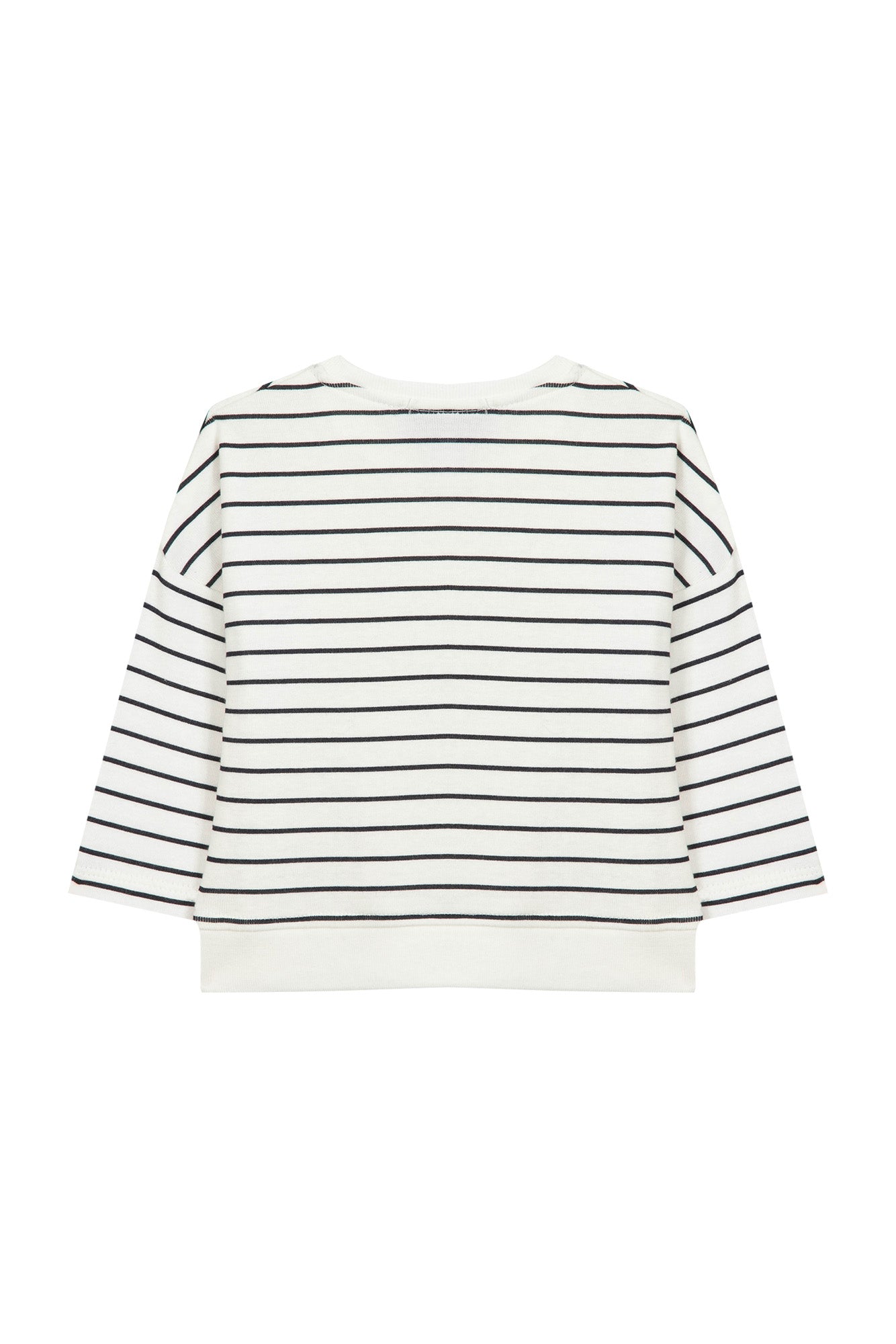T-shirt - Jersey with Breton stripes Marine / 6M