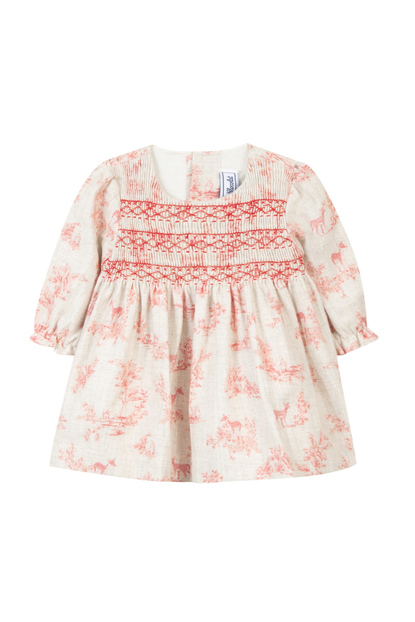 Dress - Rosewood flannel Pink beige / 3M