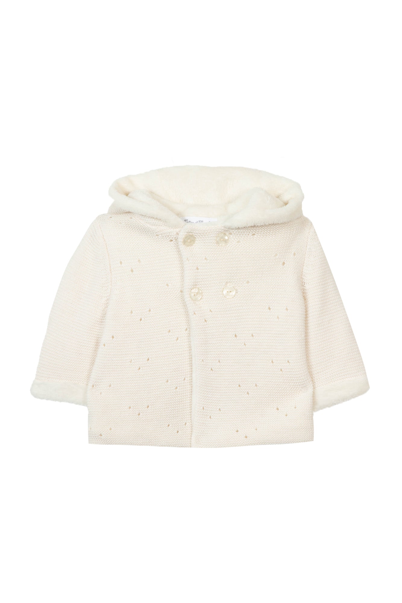 Coat - Mother-of-pearl knit Pearl / 6M
