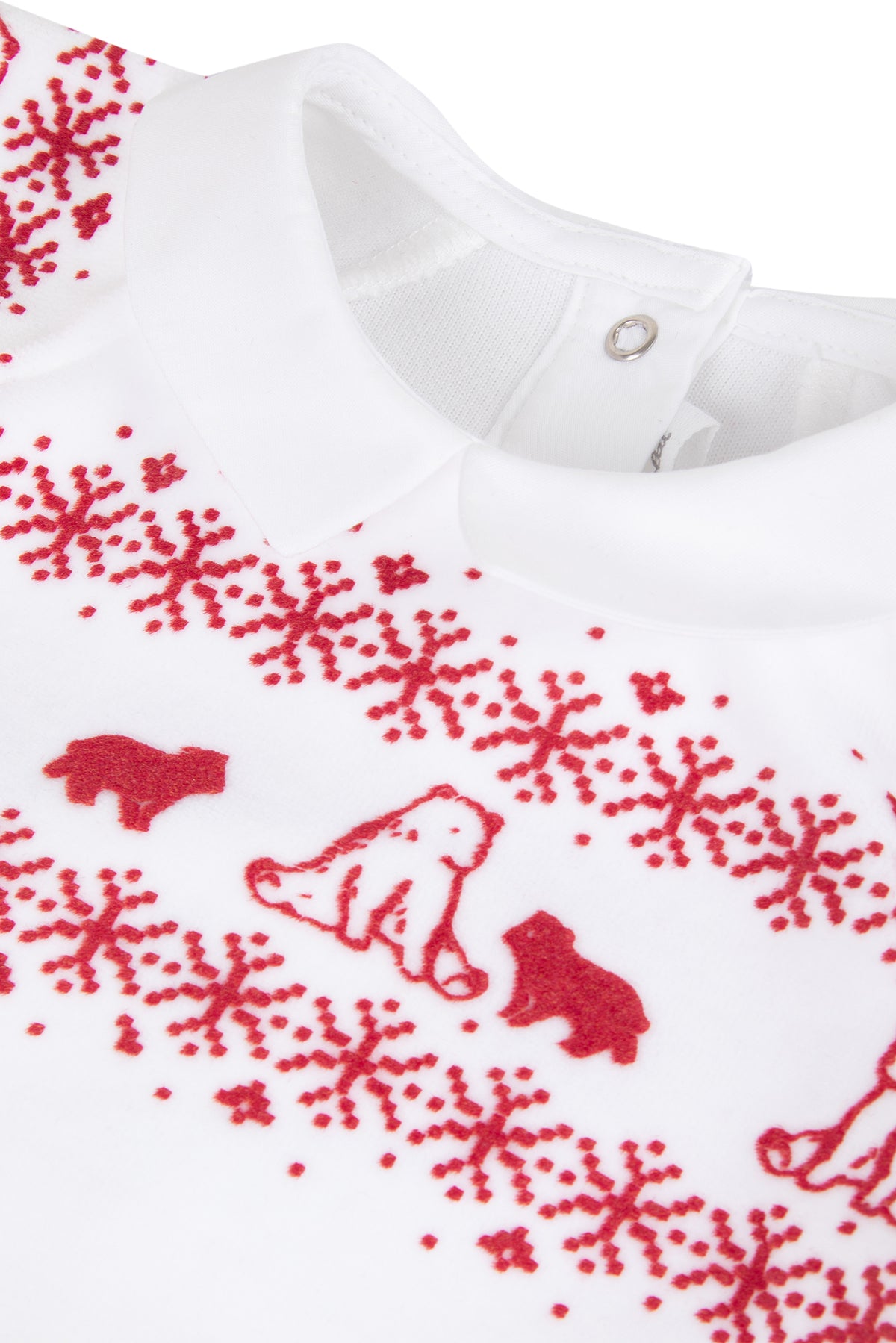 Babygrow - Christmas Velour - Over The Moon