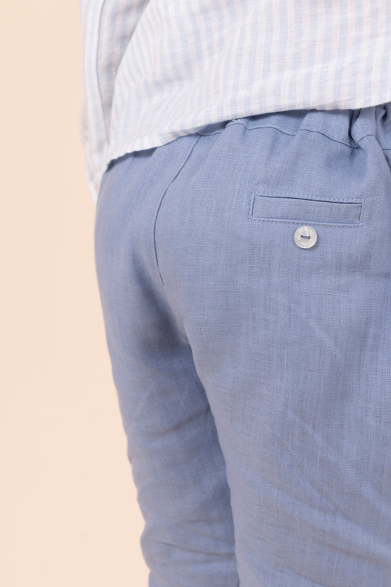 Trousers - Cobalt Linen Cobalt / 6M