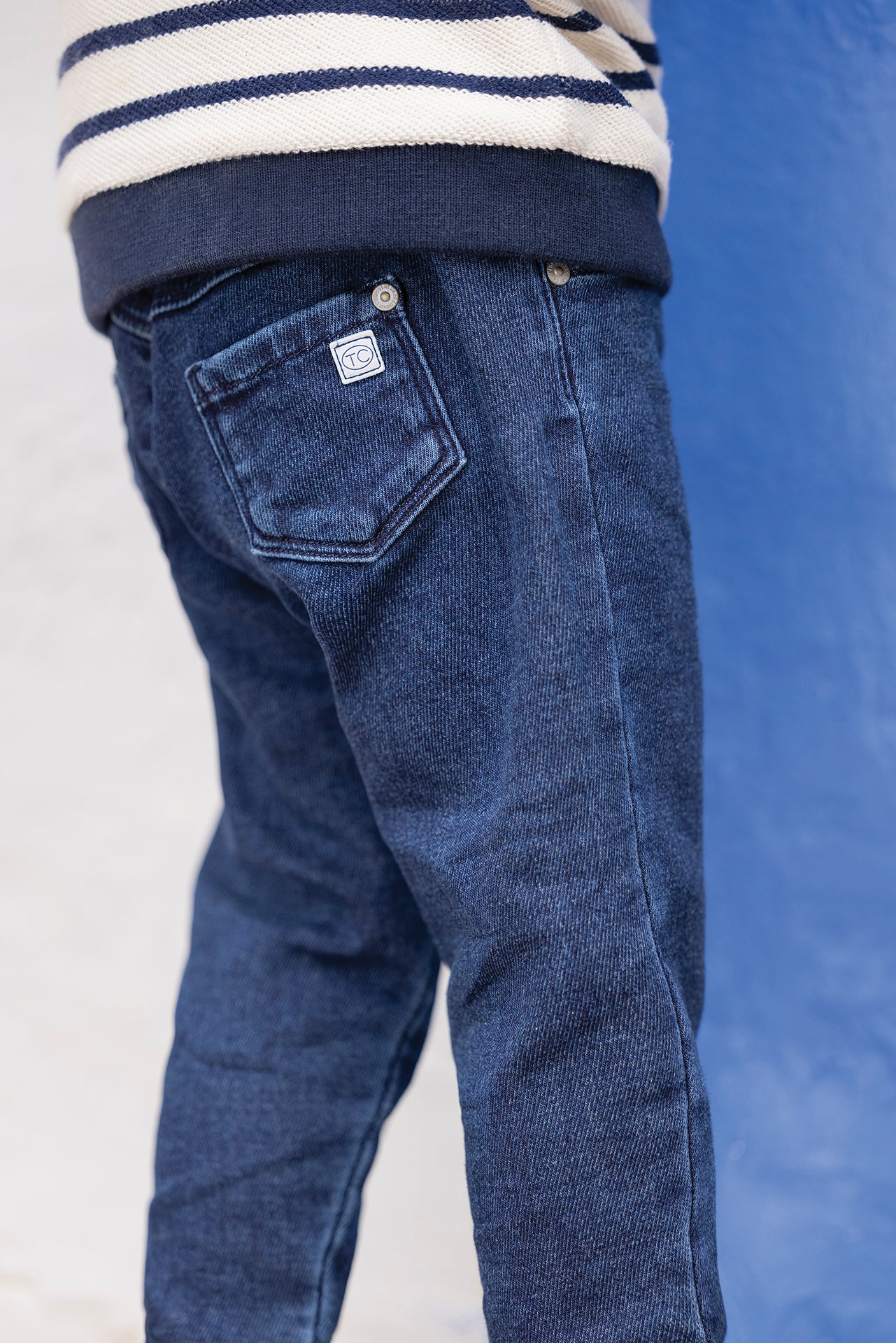 Jeans - Indigo Blue In Knitwear Indigo / 9M